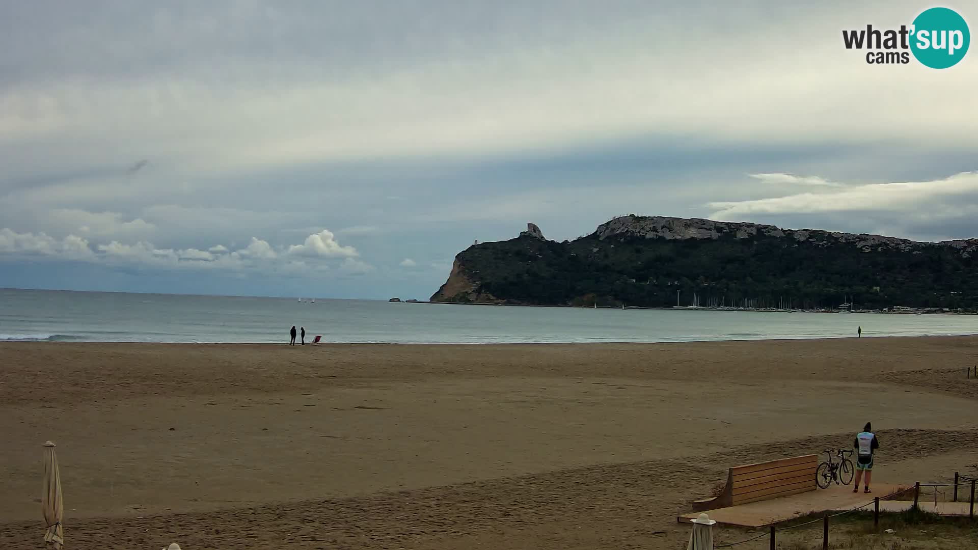 Poetto beach webcam | Cagliari | Sardinija