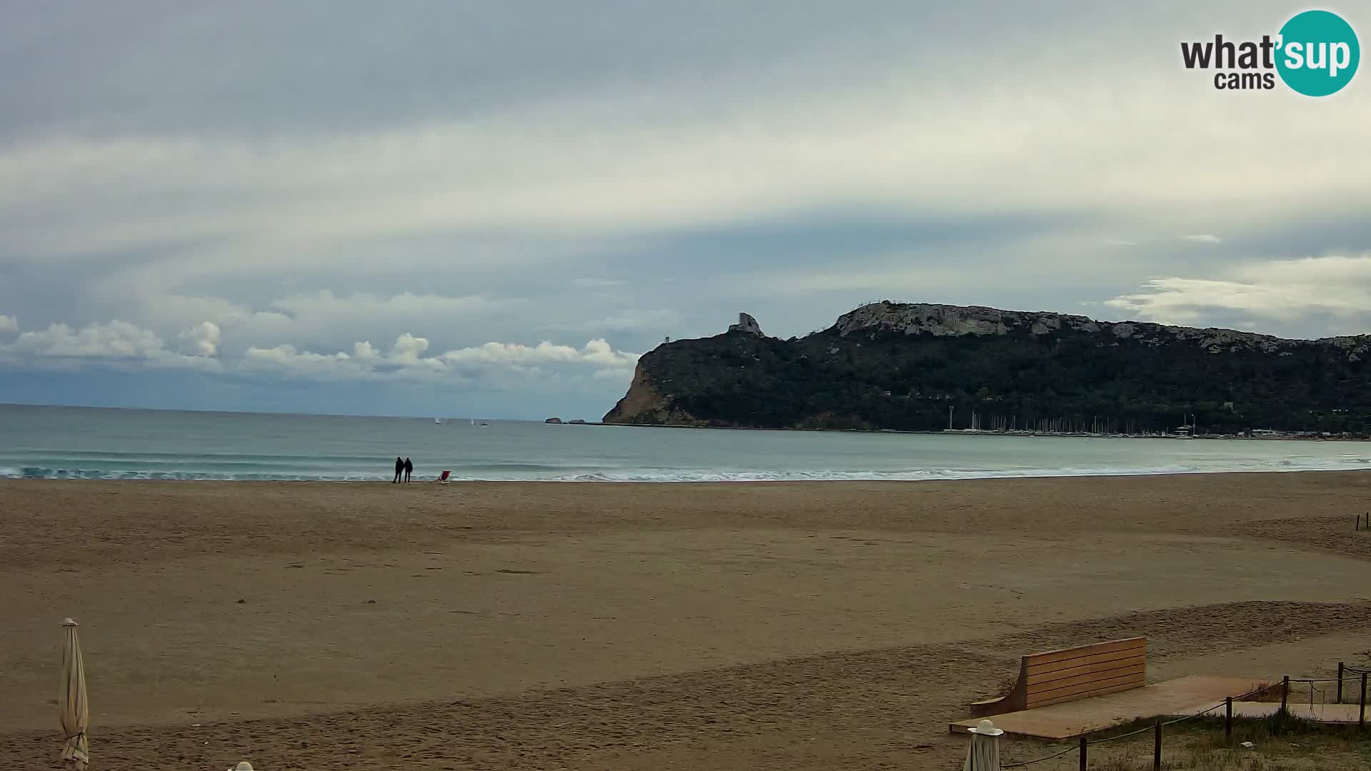 Webcam plage de Poetto | Cagliari | Sardaigne