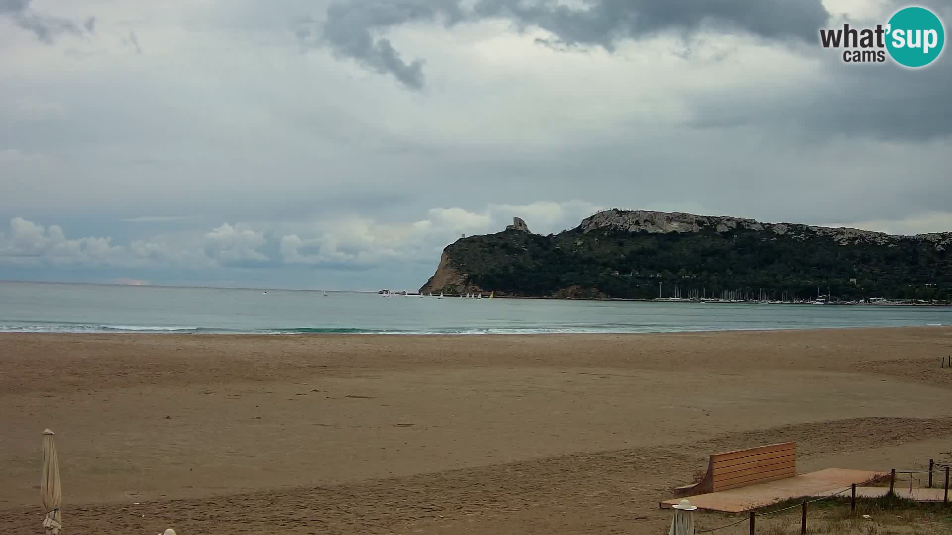 Webcam plage de Poetto | Cagliari | Sardaigne