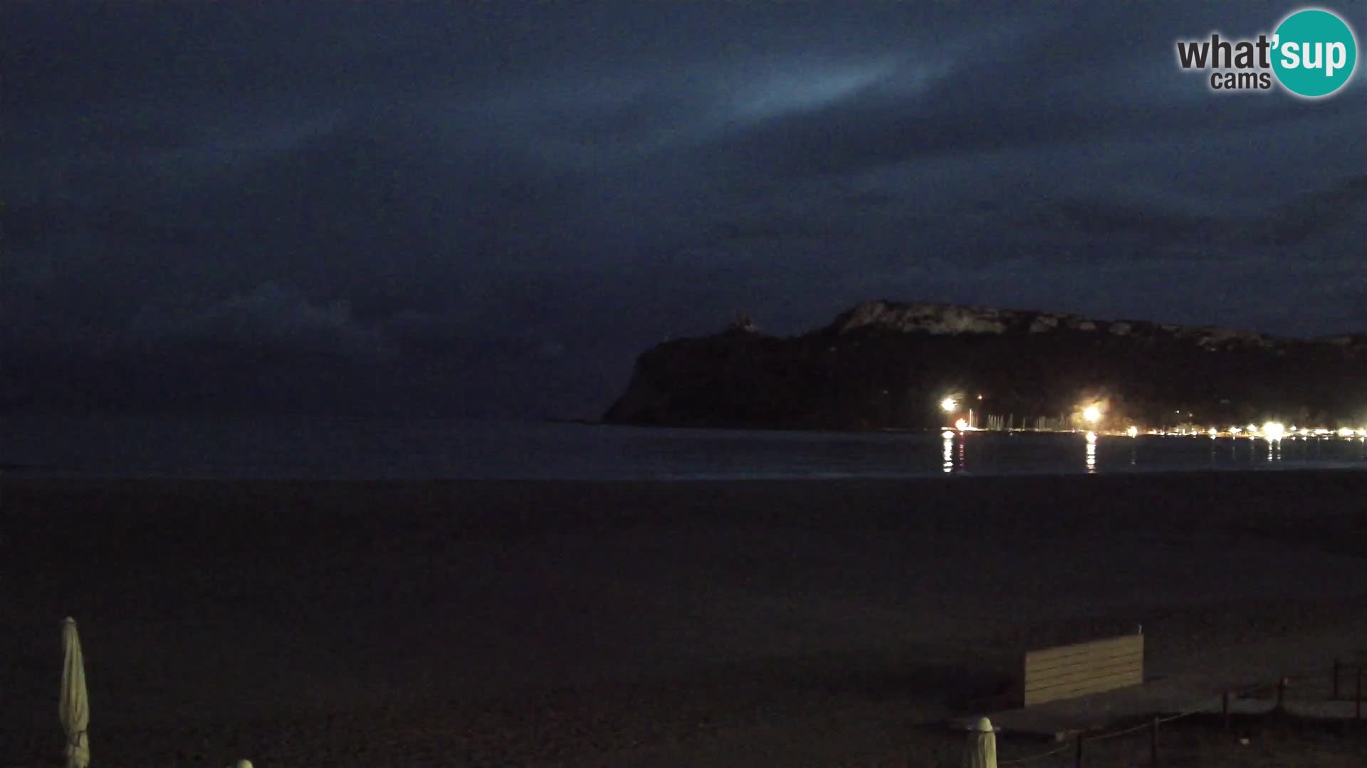 Poetto beach webcam | Cagliari | Sardinia