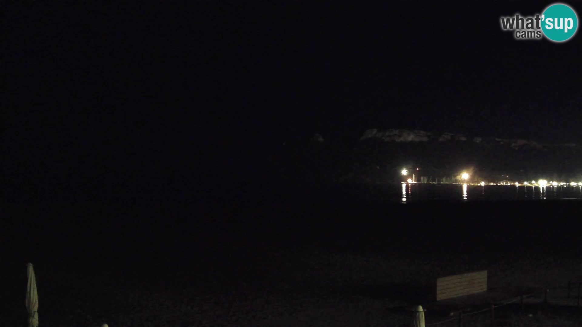 Poetto beach webcam | Cagliari | Sardinija