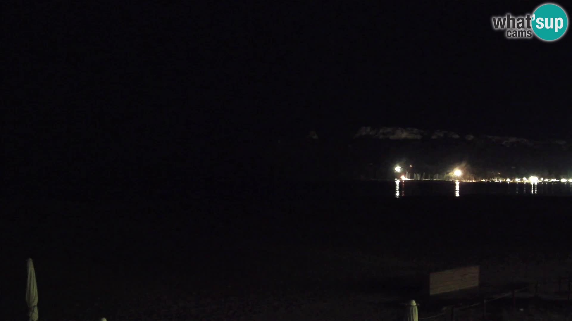 Poetto beach webcam | Cagliari | Sardinija