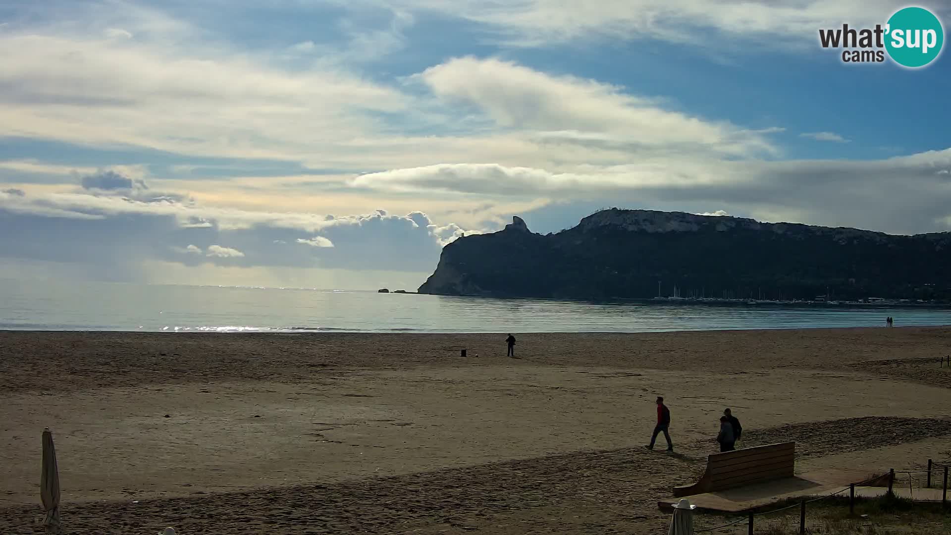 Poetto beach webcam | Cagliari | Sardinia