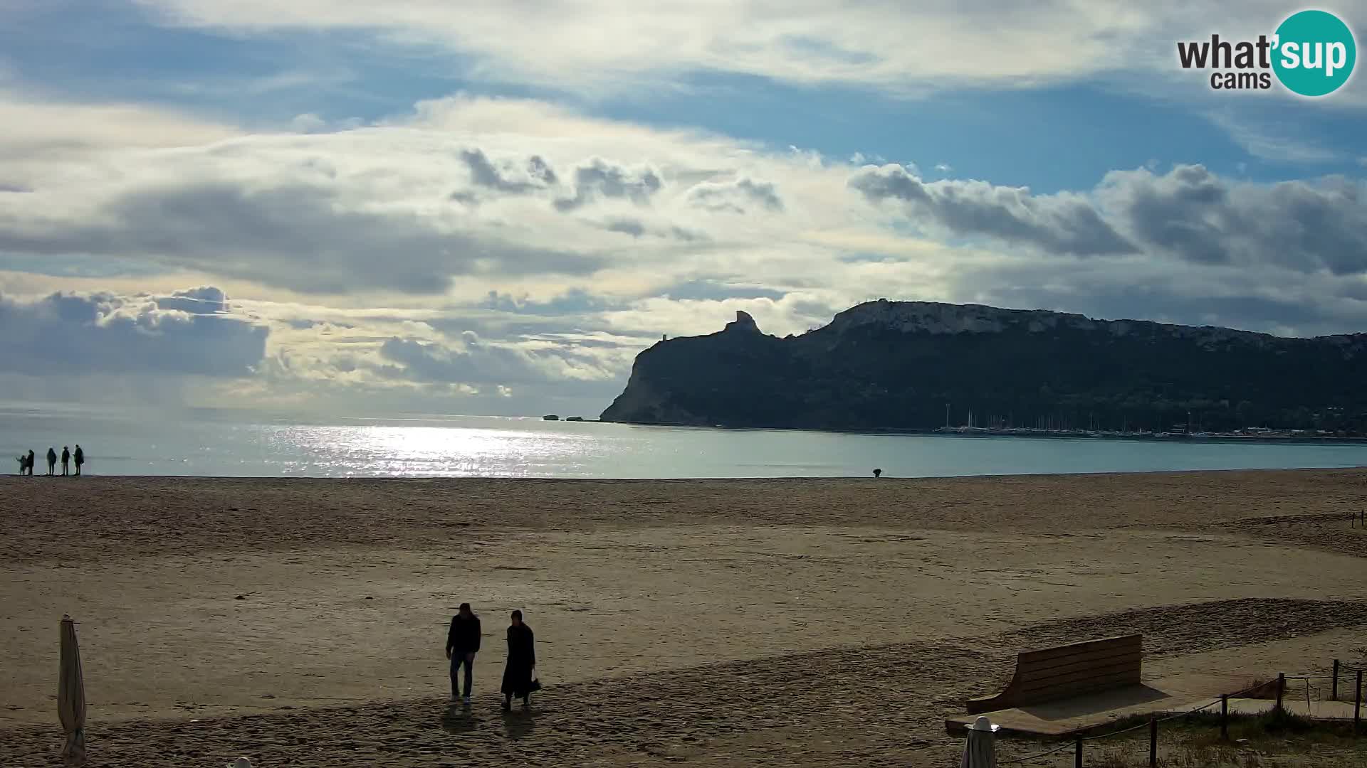 Webcam plage de Poetto | Cagliari | Sardaigne