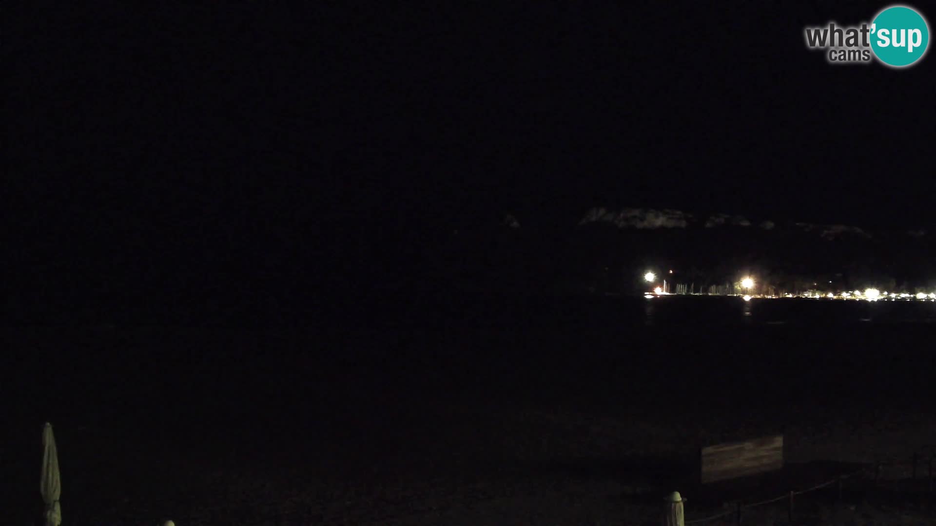 Poetto beach webcam | Cagliari | Sardinija