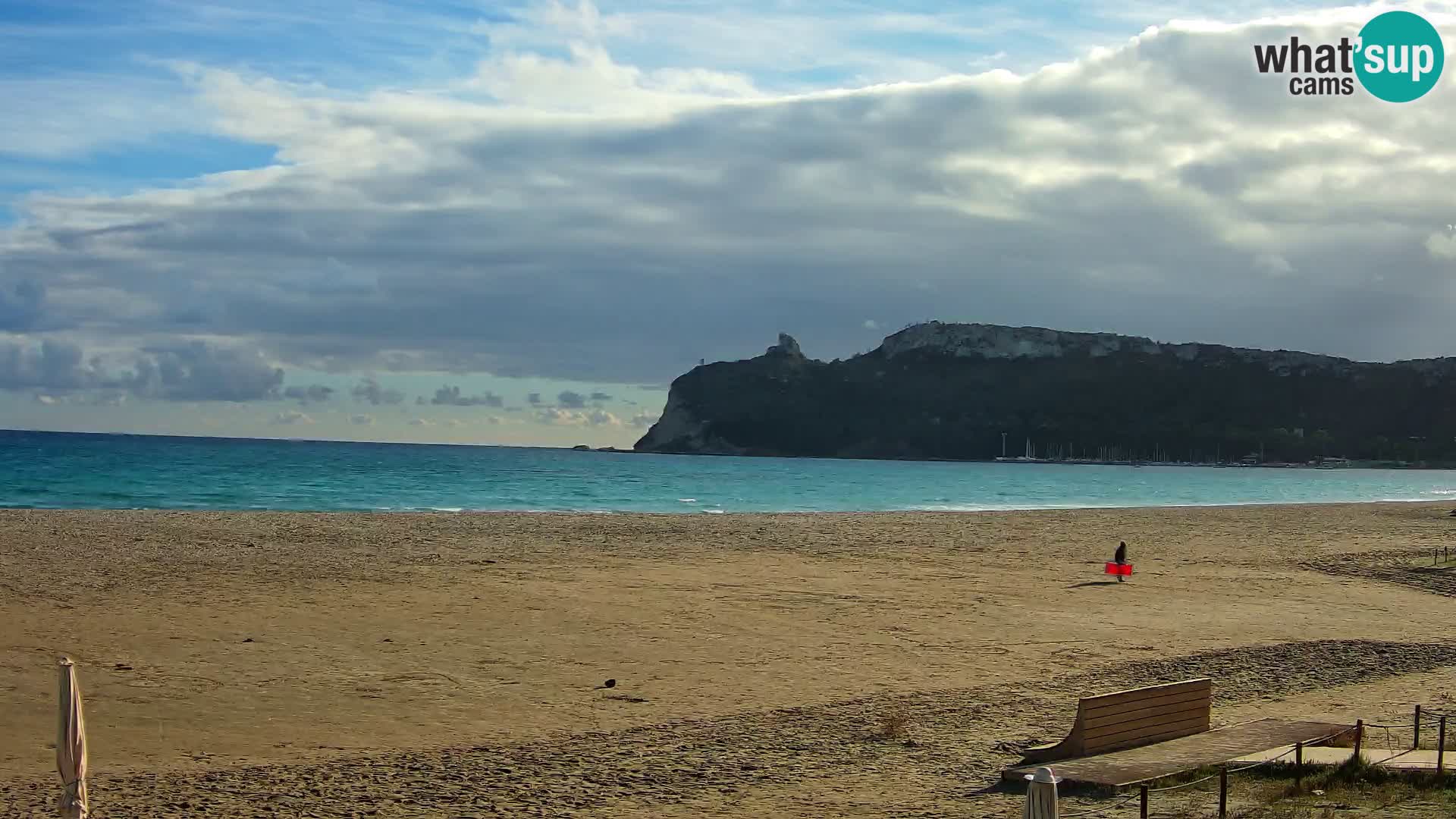 Poetto beach webcam | Cagliari | Sardinia