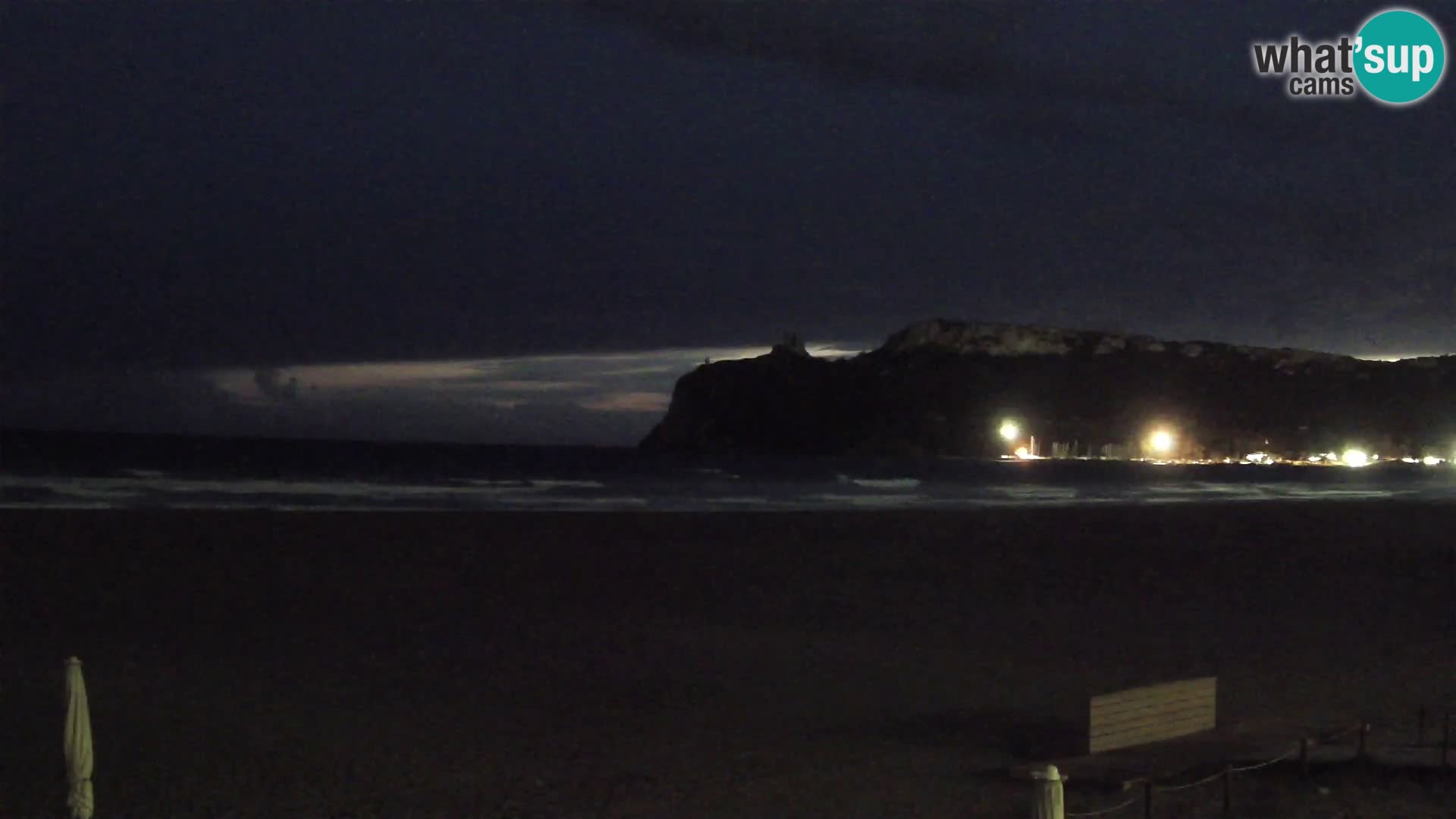Webcam plage de Poetto | Cagliari | Sardaigne