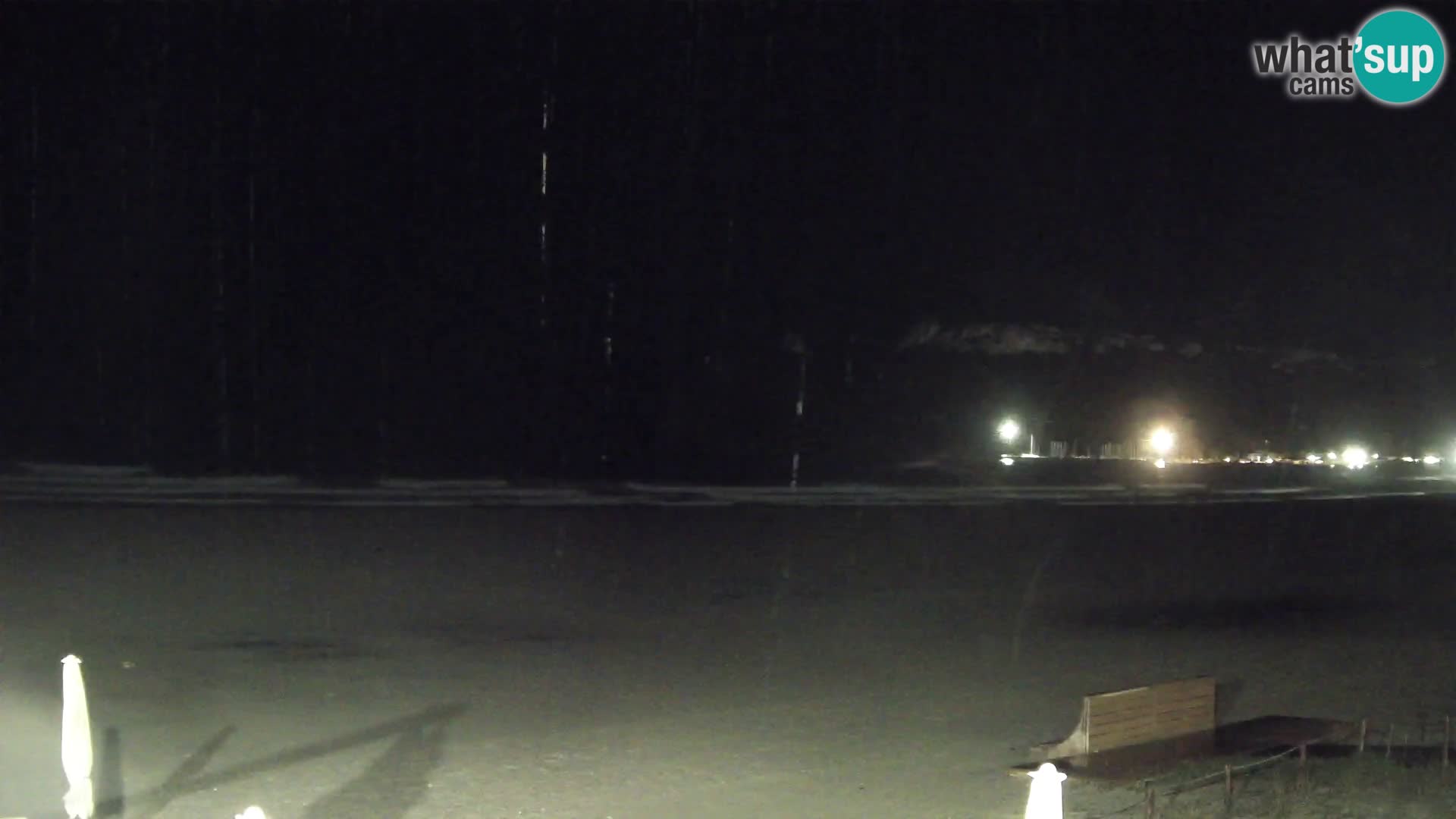 Poetto beach webcam | Cagliari | Sardinija