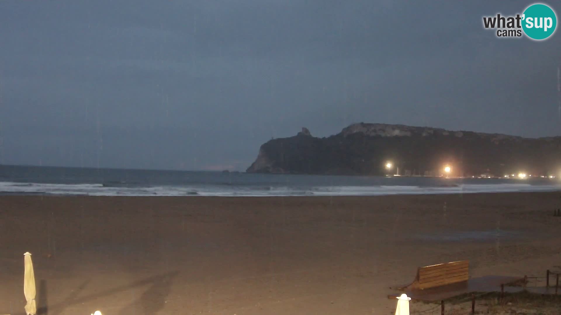 Poetto Strand Webcam | Cagliari | Sardinien