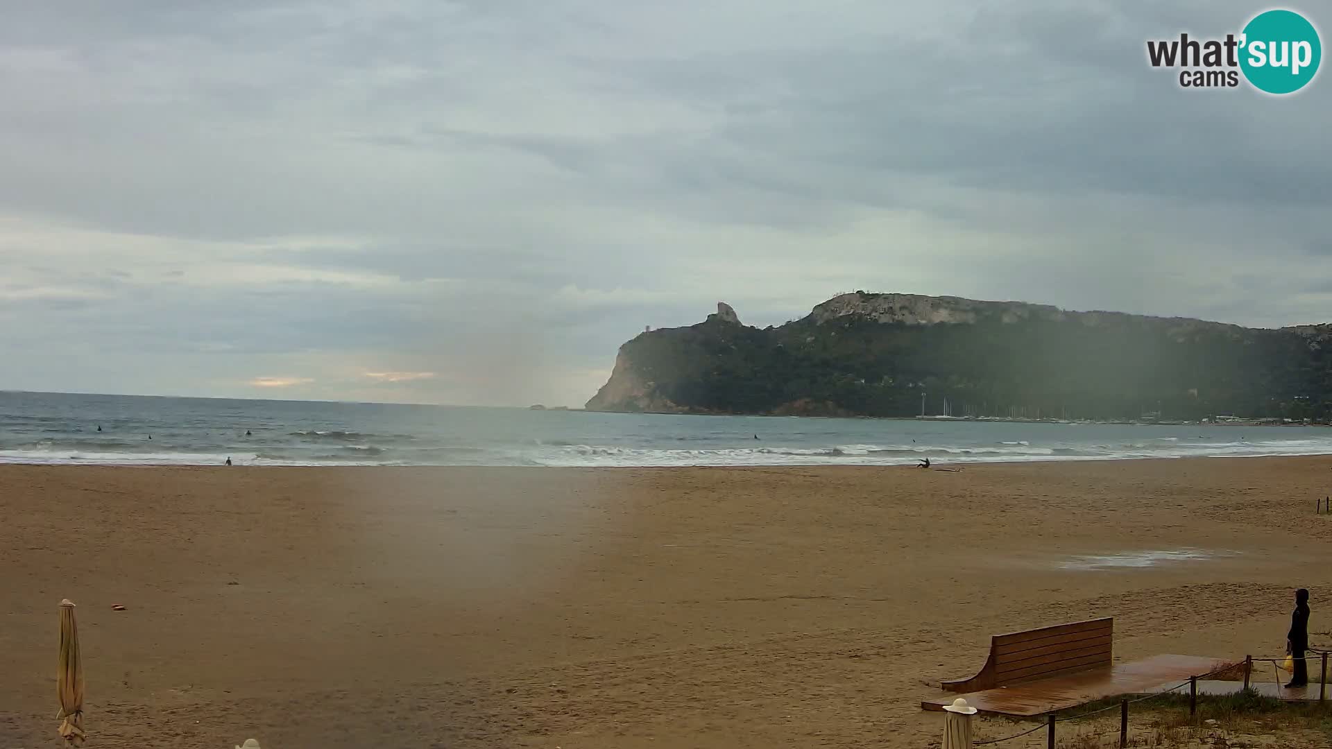 Poetto Strand Webcam | Cagliari | Sardinien