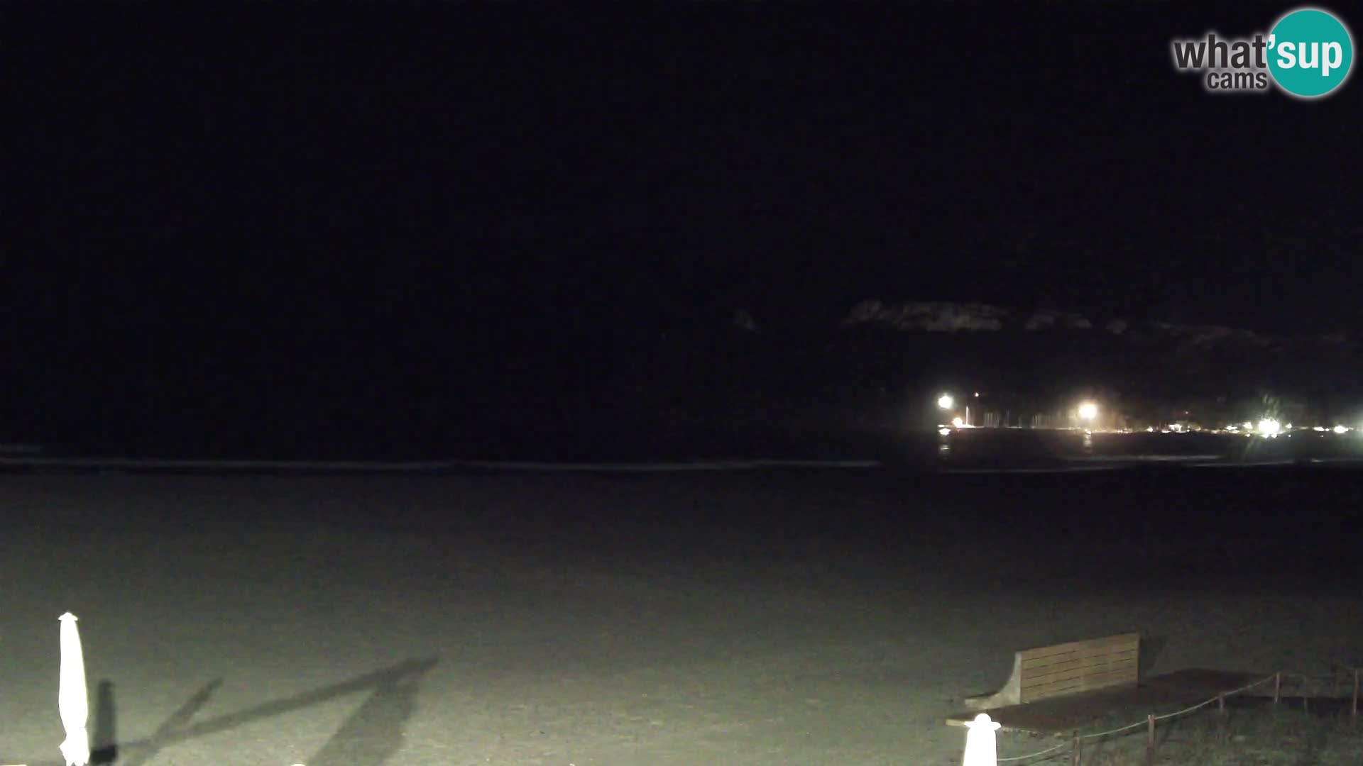 Poetto beach webcam | Cagliari | Sardinia