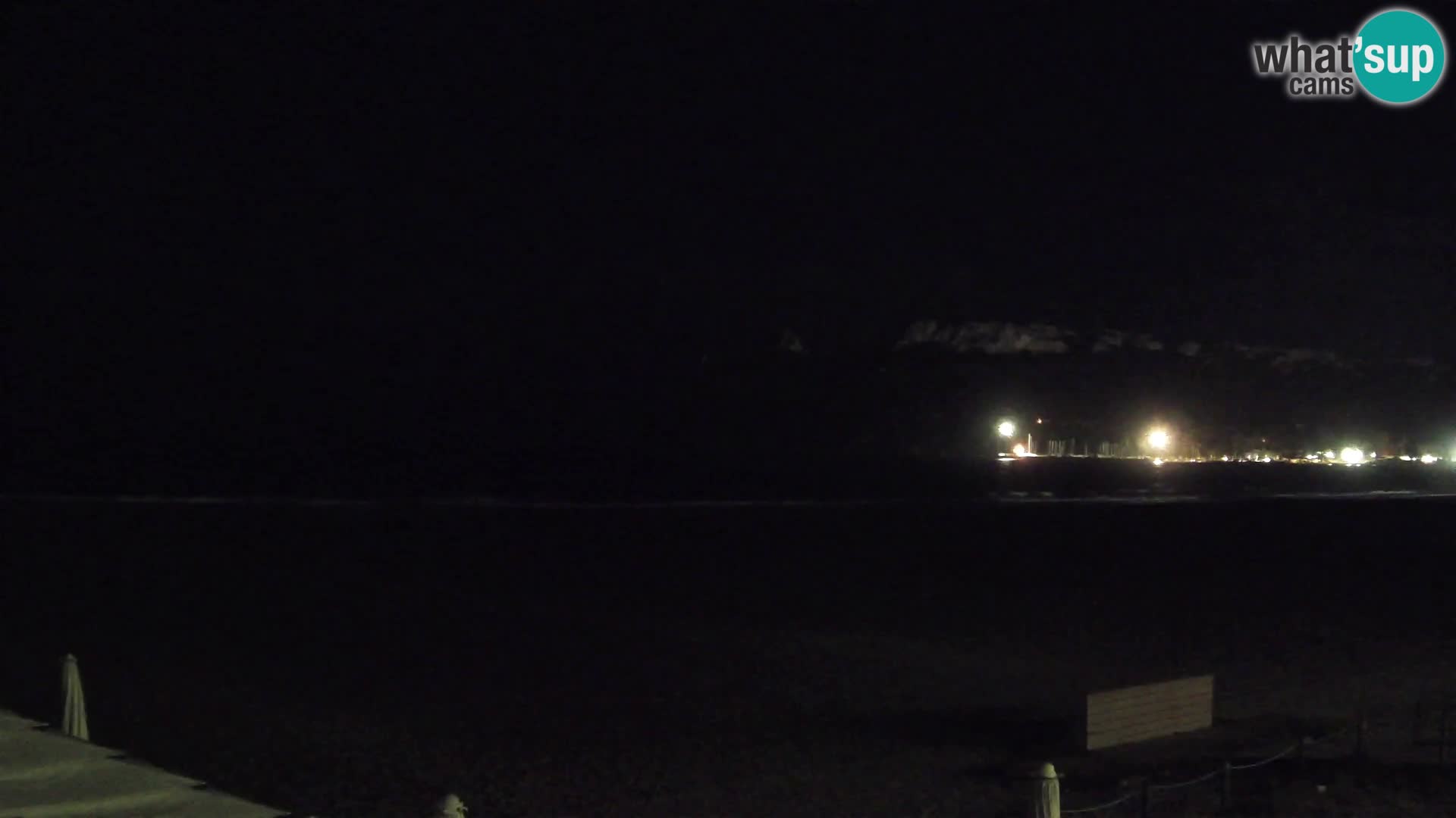 Poetto beach webcam | Cagliari | Sardinija