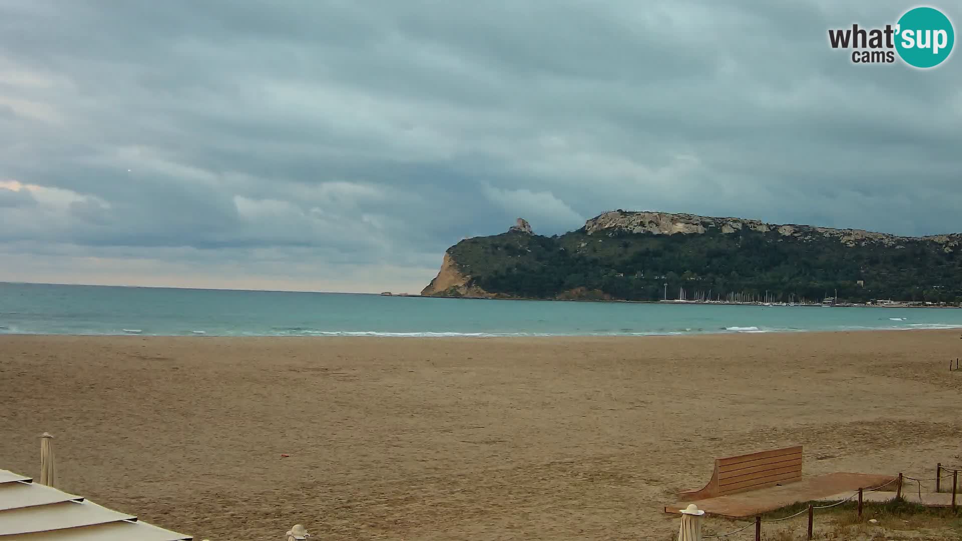 Poetto Strand Webcam | Cagliari | Sardinien