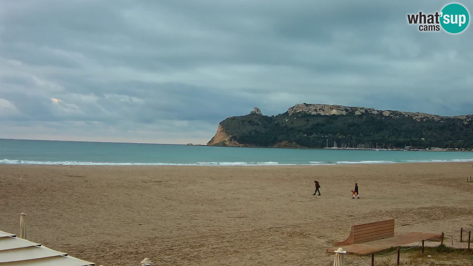 Poetto Strand Webcam | Cagliari | Sardinien