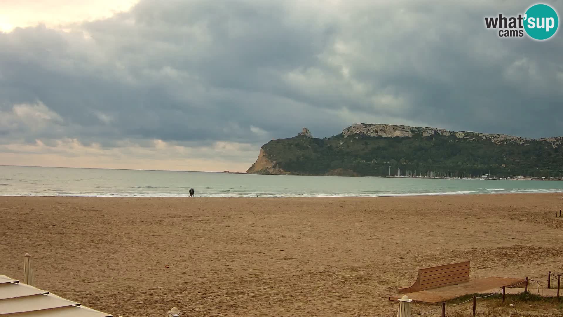 Poetto Strand Webcam | Cagliari | Sardinien