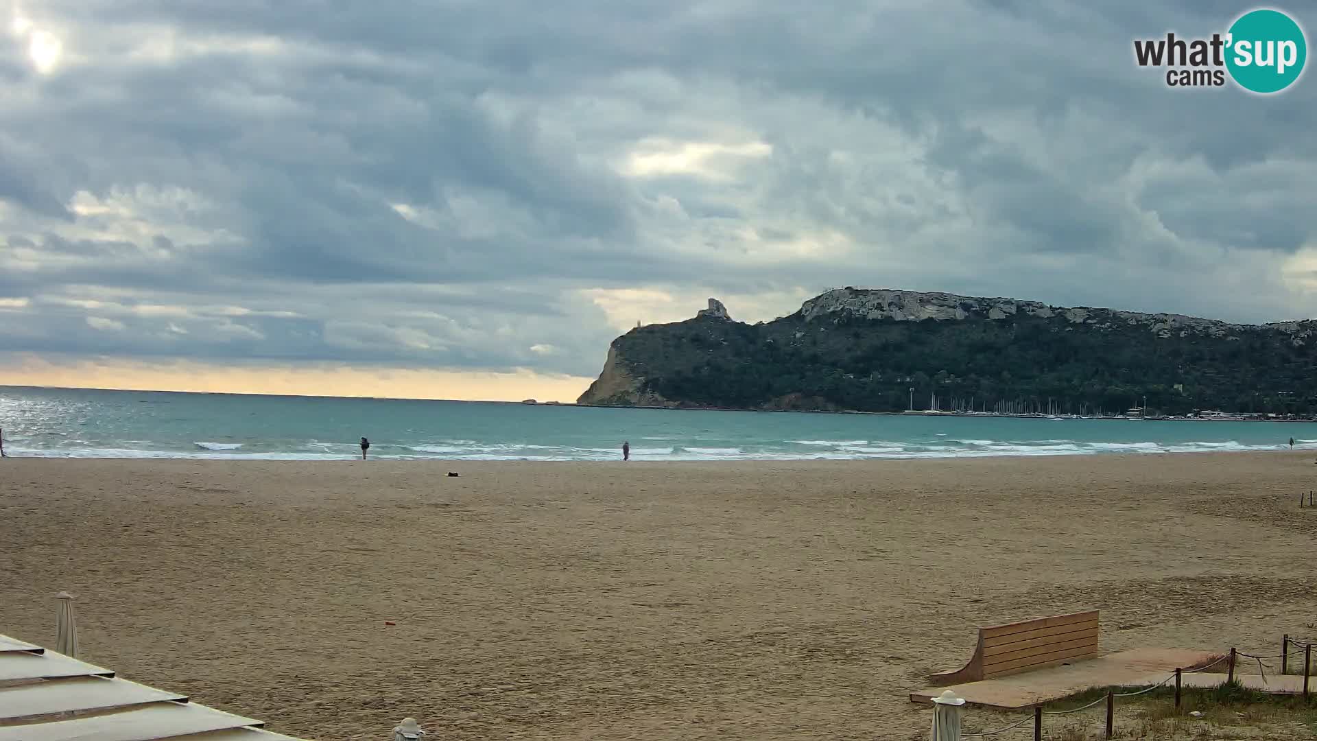 Poetto Strand Webcam | Cagliari | Sardinien