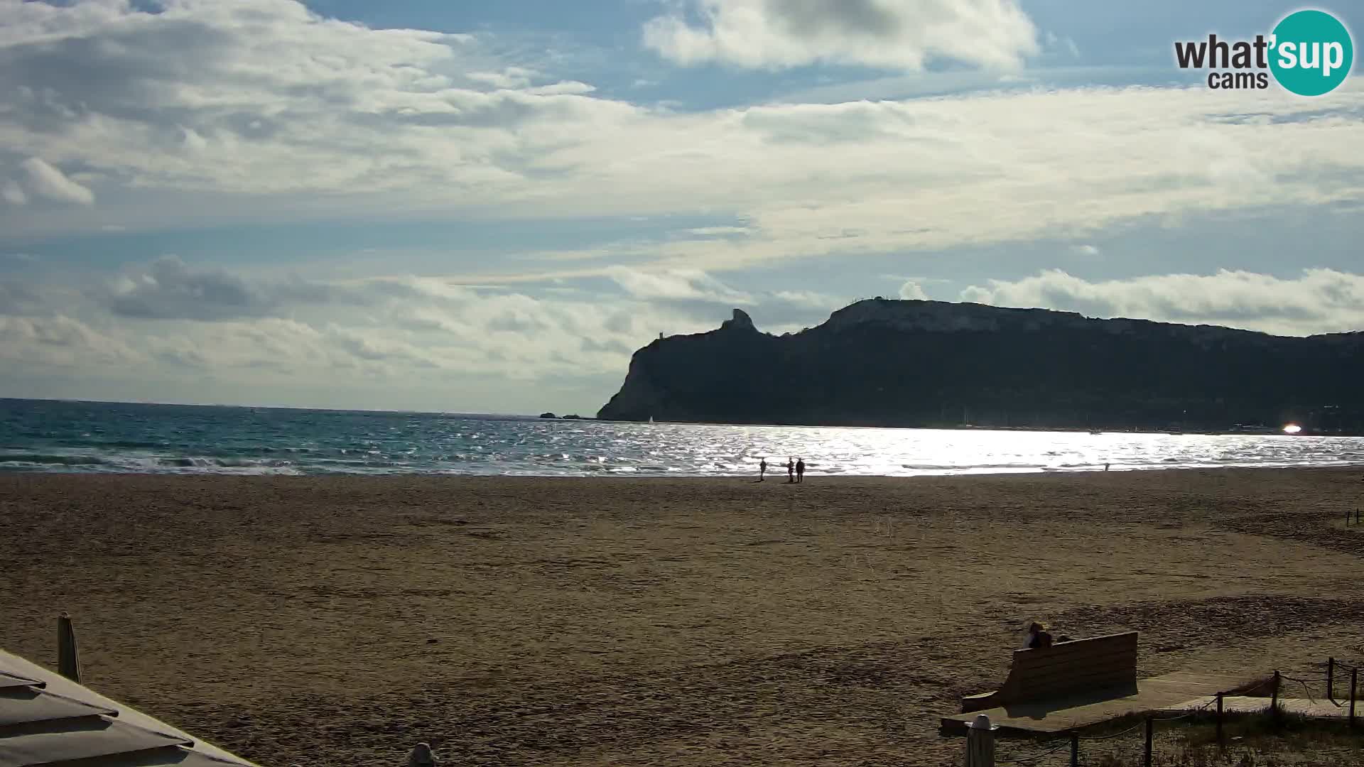 Poetto beach webcam | Cagliari | Sardinia