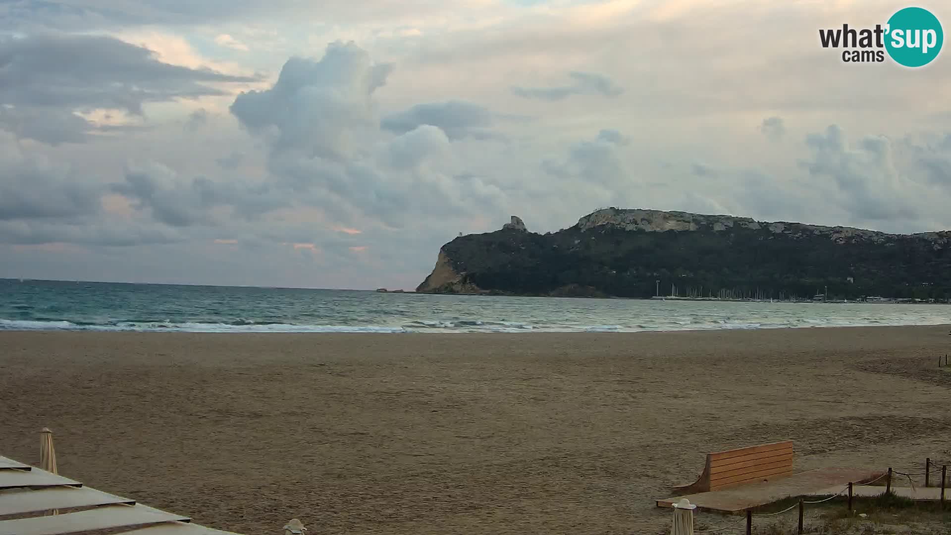 Poetto beach webcam | Cagliari | Sardinia