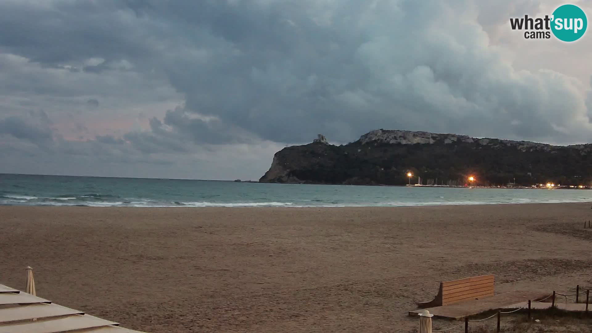 Poetto beach webcam | Cagliari | Sardinia