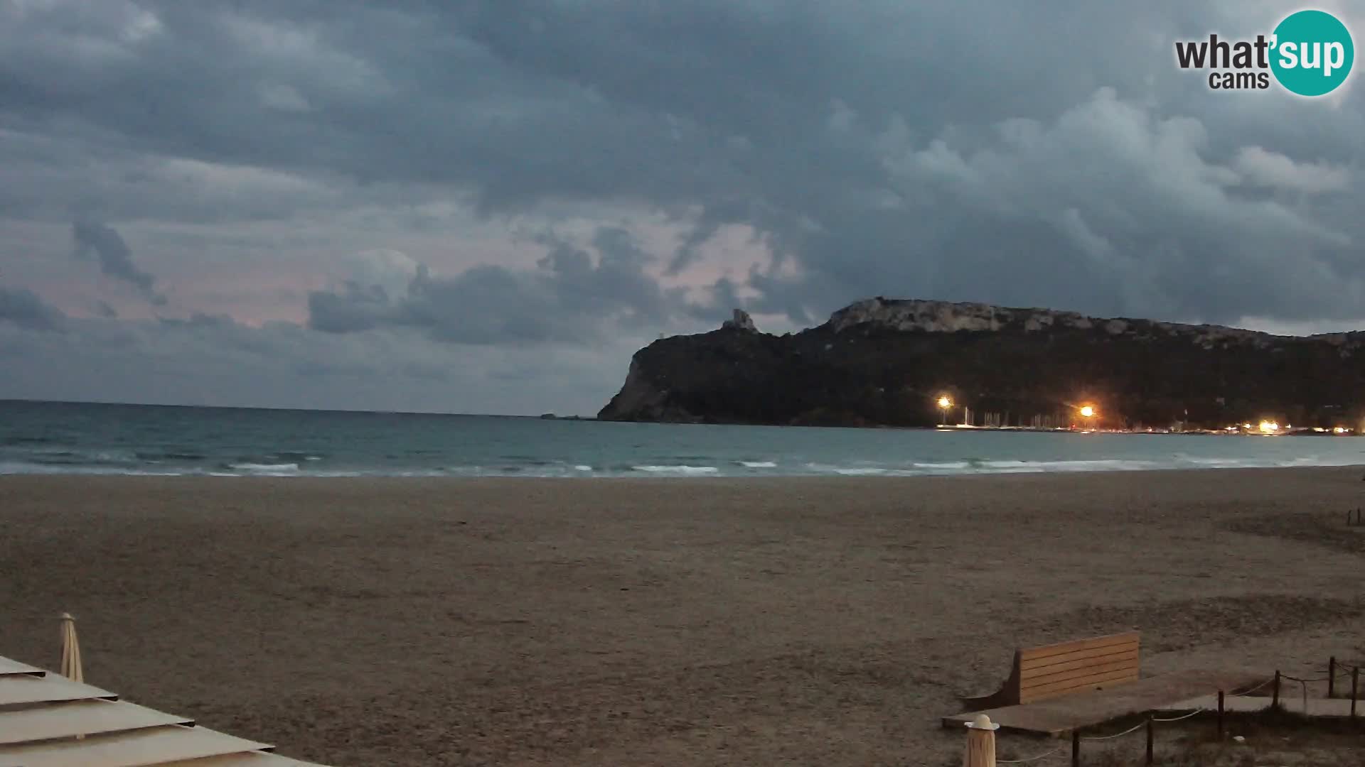 Poetto beach webcam | Cagliari | Sardinia