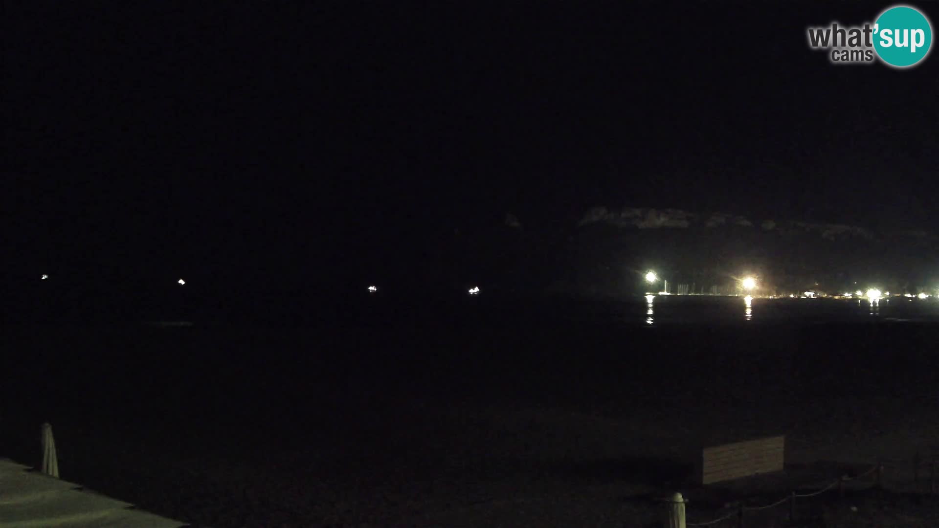 Poetto beach webcam | Cagliari | Sardinija