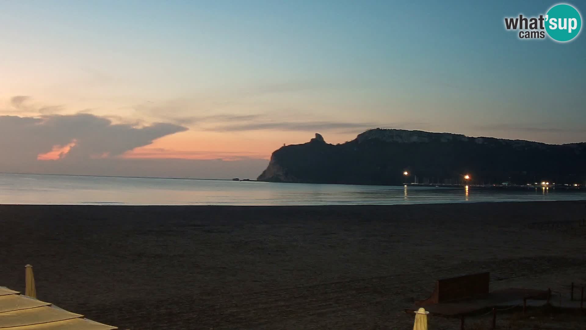 Webcam plage de Poetto | Cagliari | Sardaigne