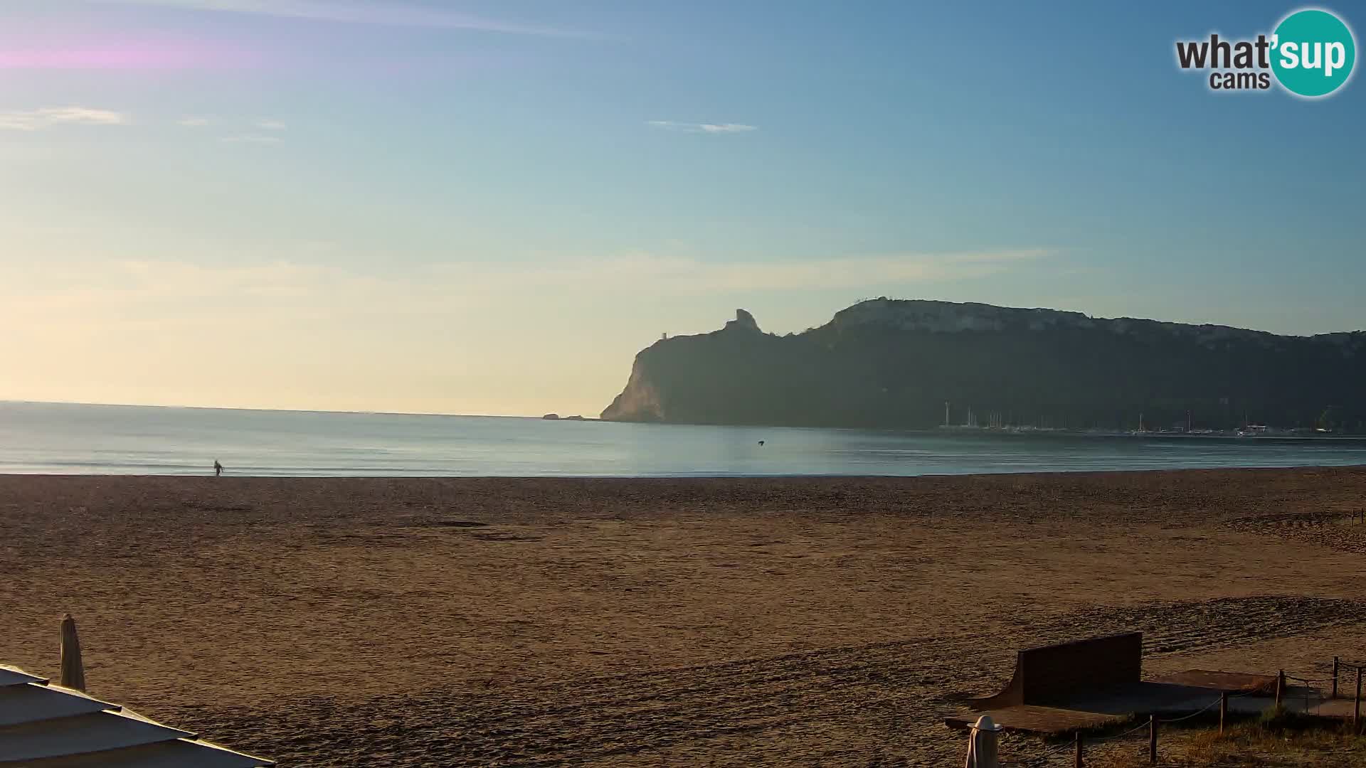Webcam spiaggia del Poetto | Cagliari | Sardegna
