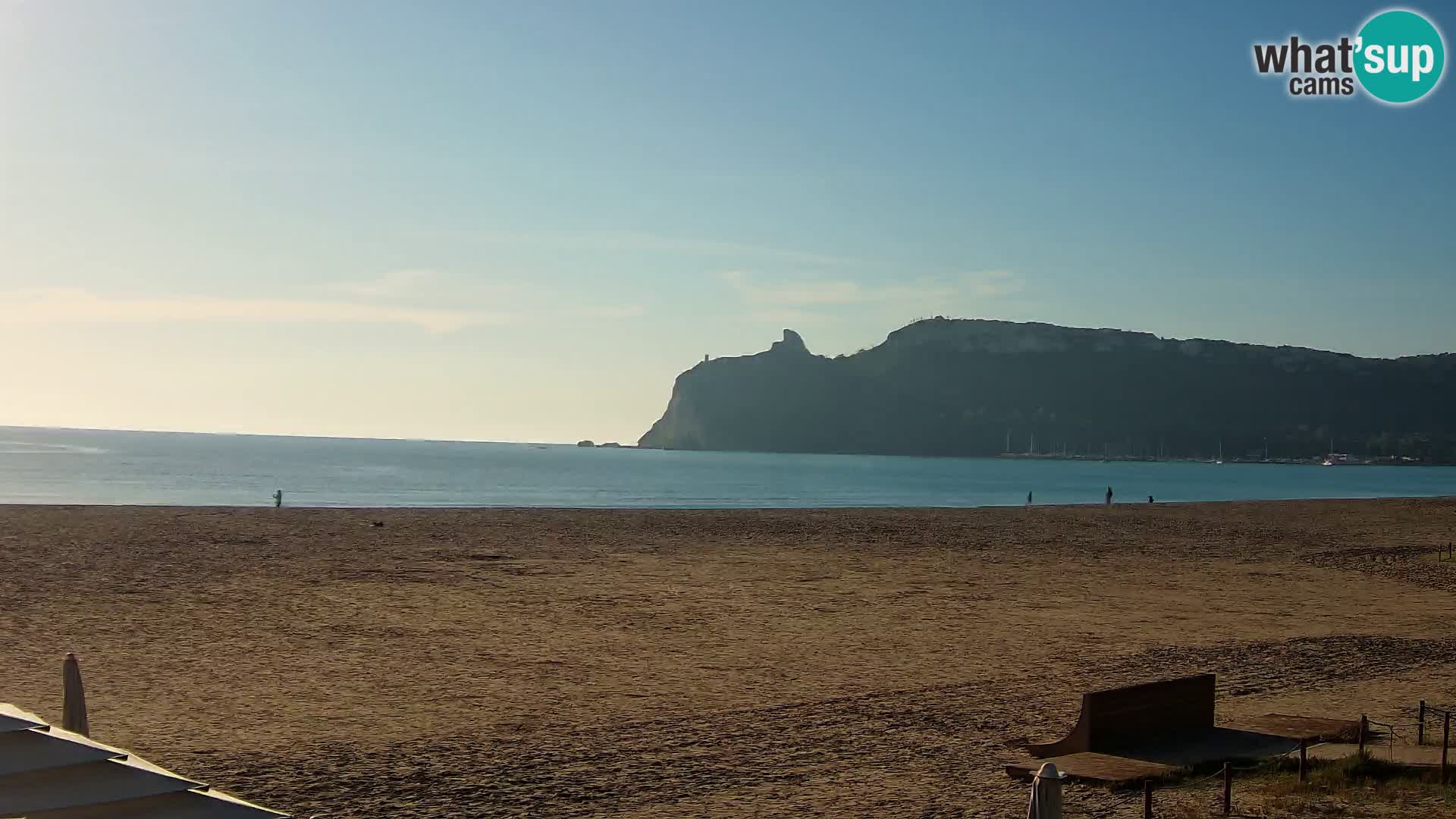 Poetto Strand Webcam | Cagliari | Sardinien