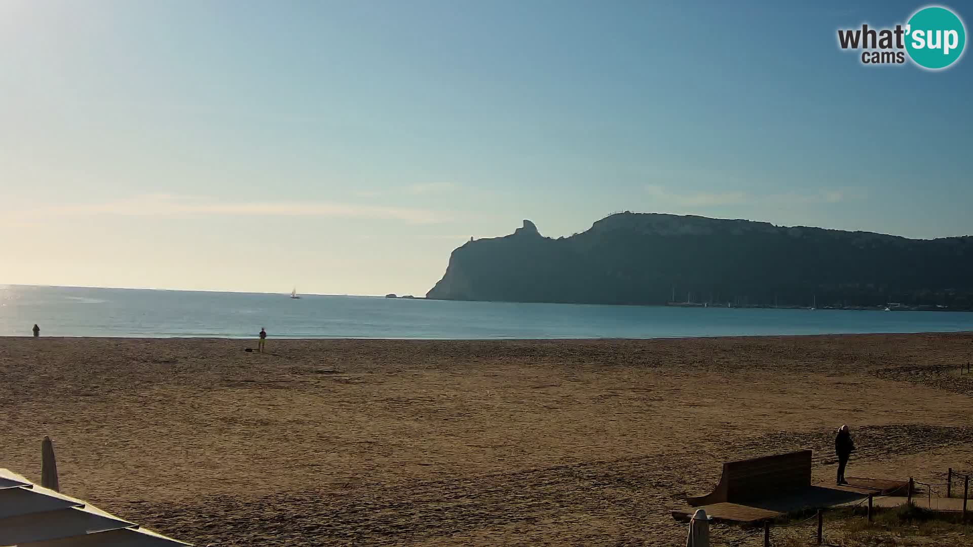 Poetto Strand Webcam | Cagliari | Sardinien