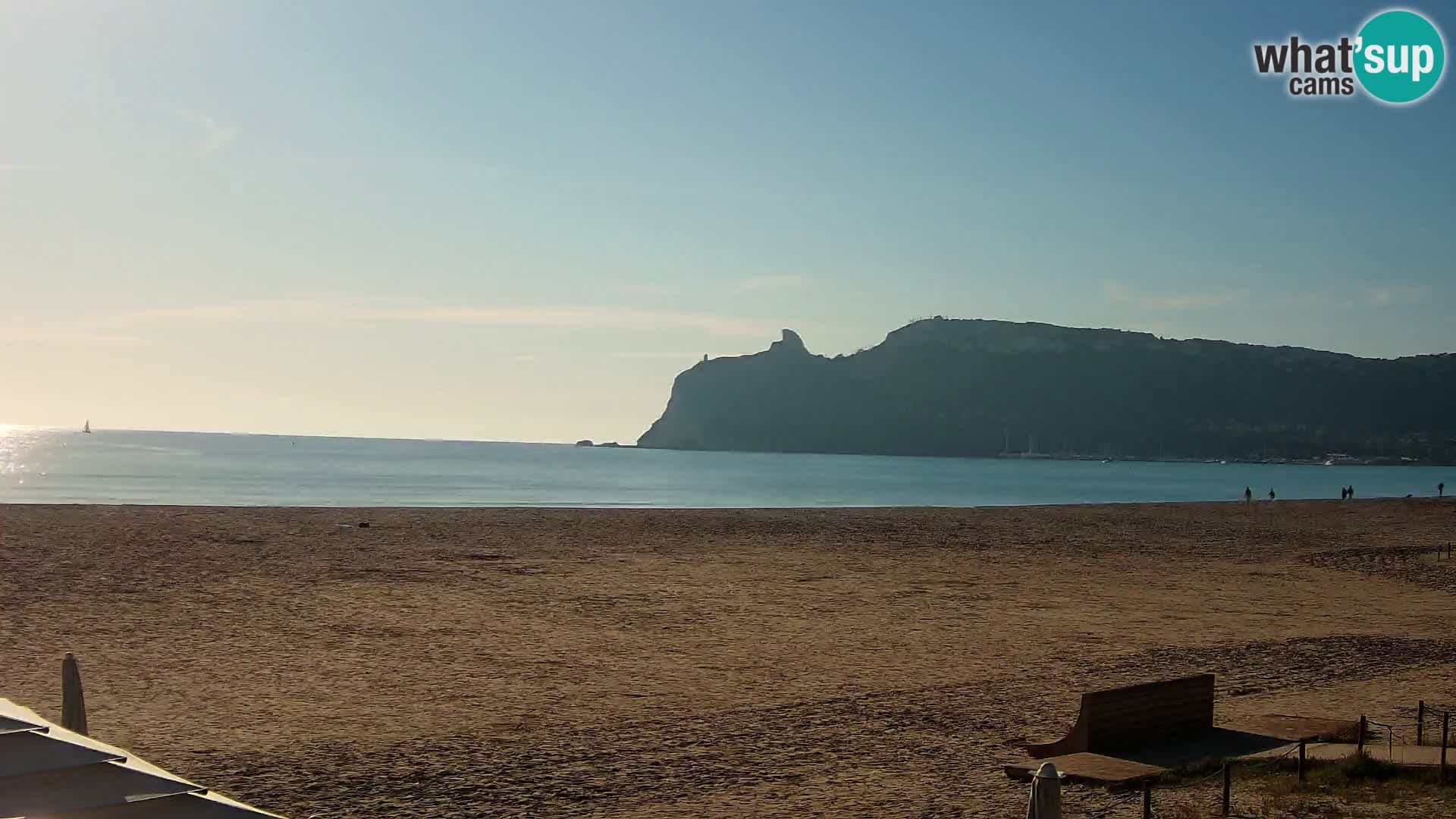 Webcam spiaggia del Poetto | Cagliari | Sardegna