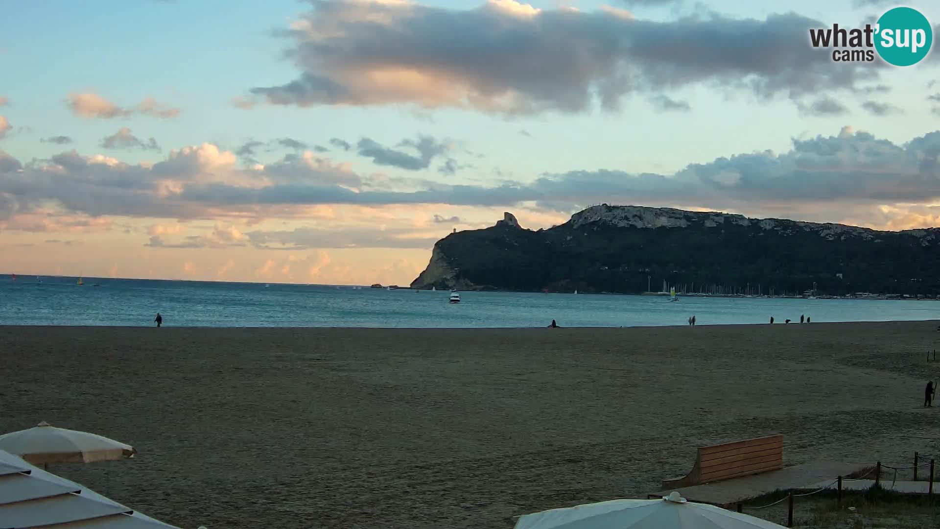 Webcam spiaggia del Poetto | Cagliari | Sardegna