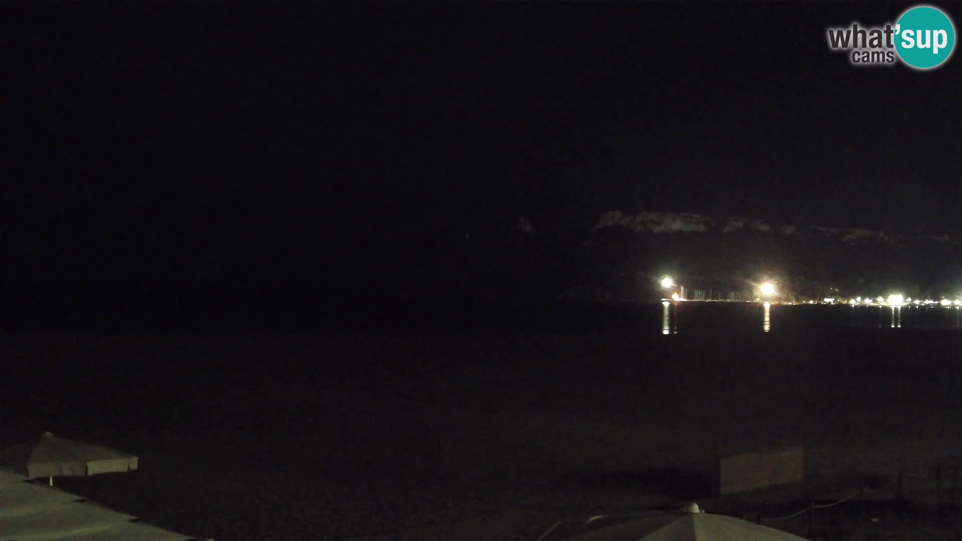 Poetto beach webcam | Cagliari | Sardinija