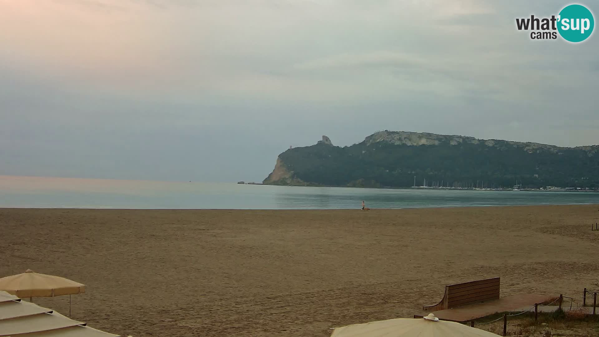 Poetto beach webcam | Cagliari | Sardinia