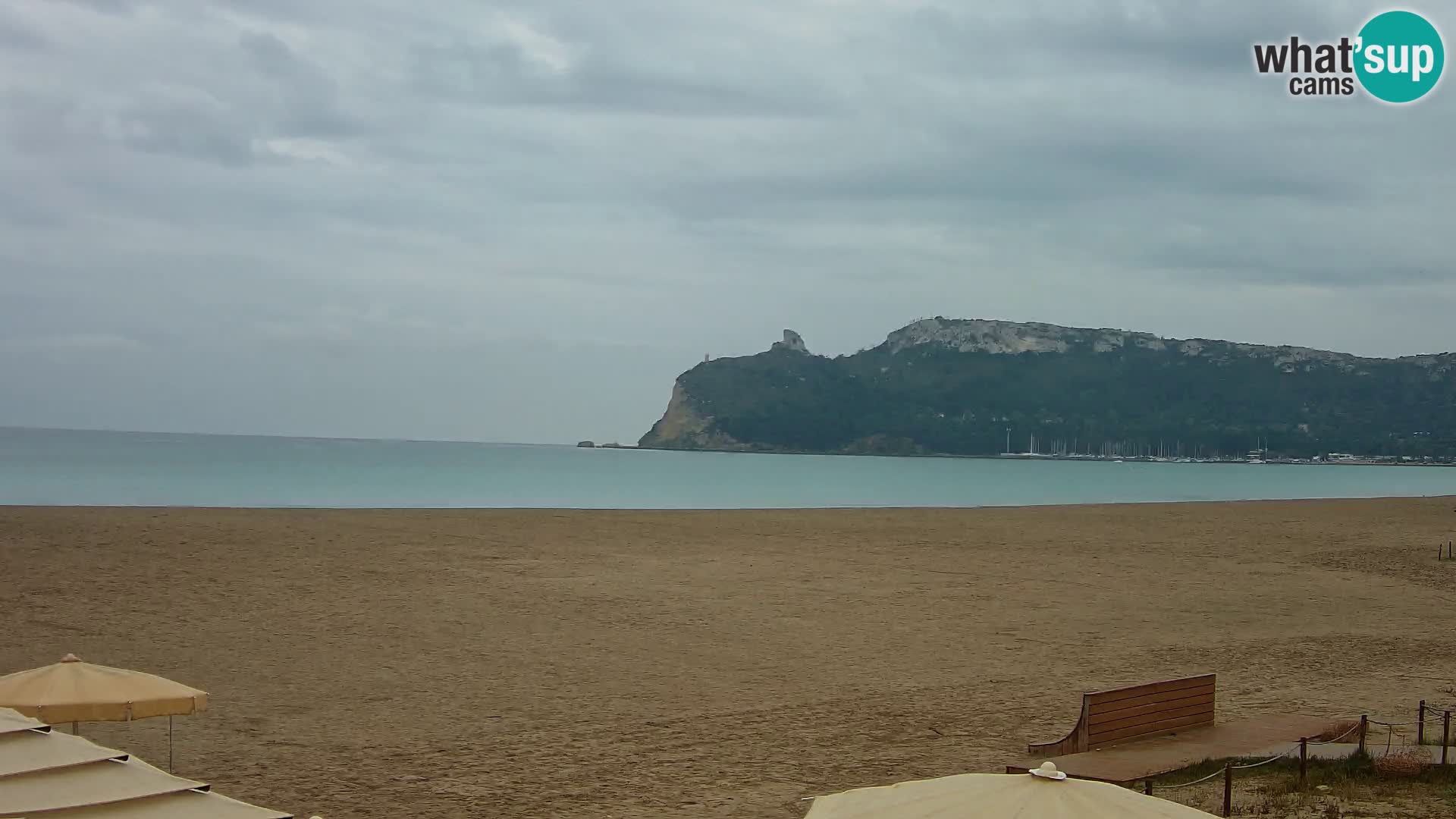 Poetto Strand Webcam | Cagliari | Sardinien