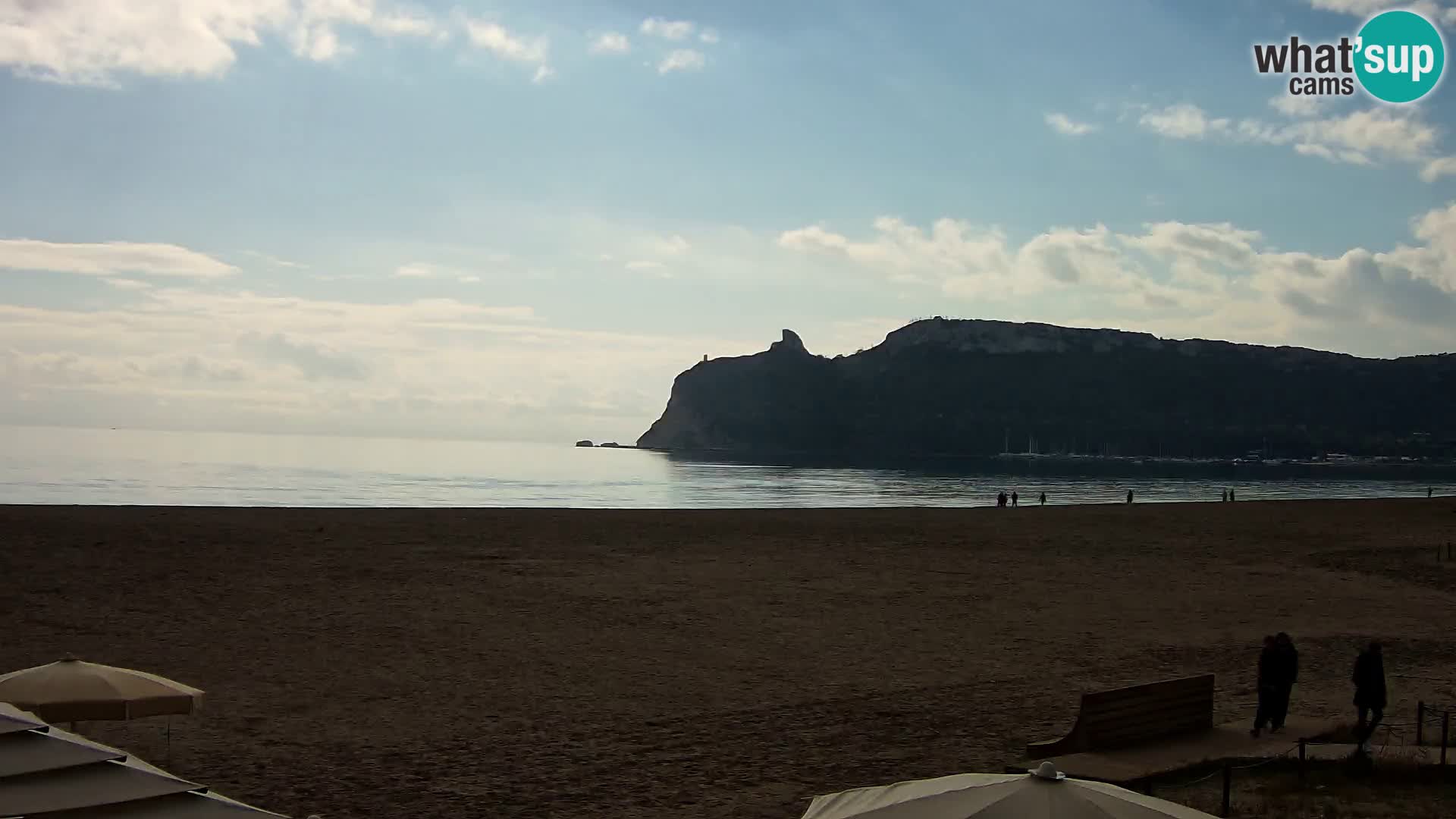 Poetto beach webcam | Cagliari | Sardinia