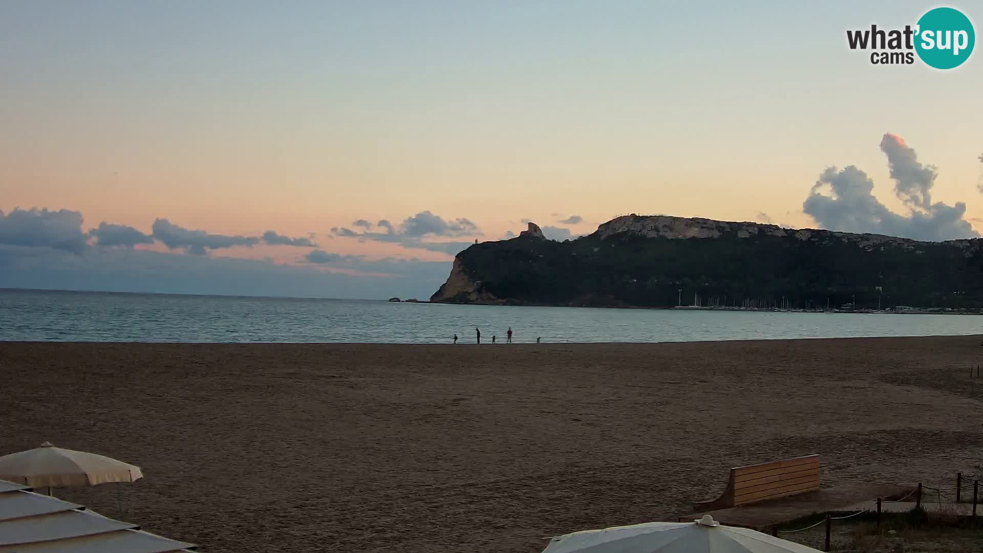 Poetto beach webcam | Cagliari | Sardinija