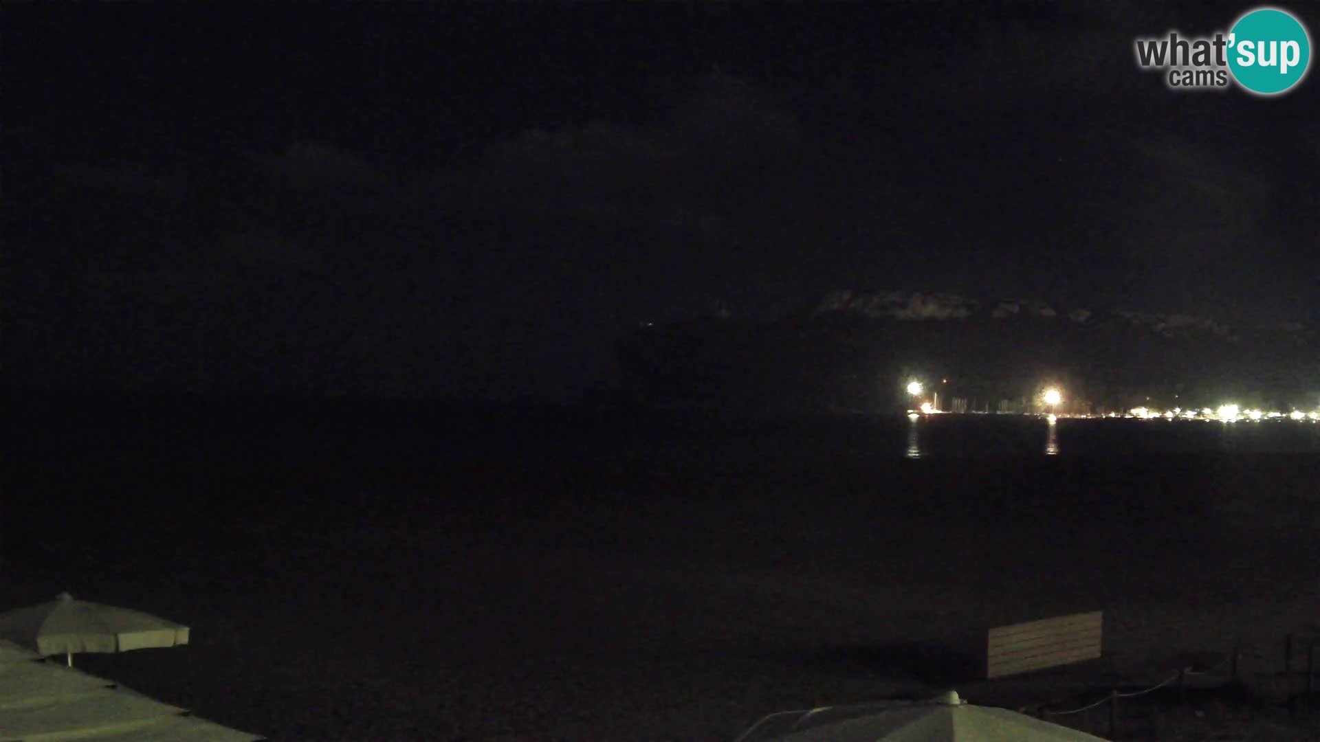 Poetto beach webcam | Cagliari | Sardinija