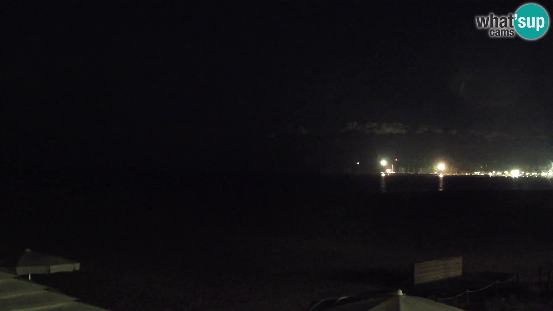 Poetto beach webcam | Cagliari | Sardinija