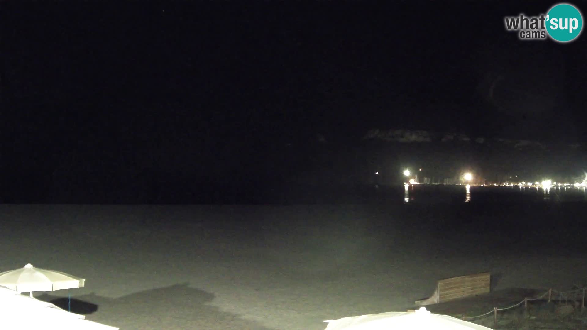 Poetto beach webcam | Cagliari | Sardinija