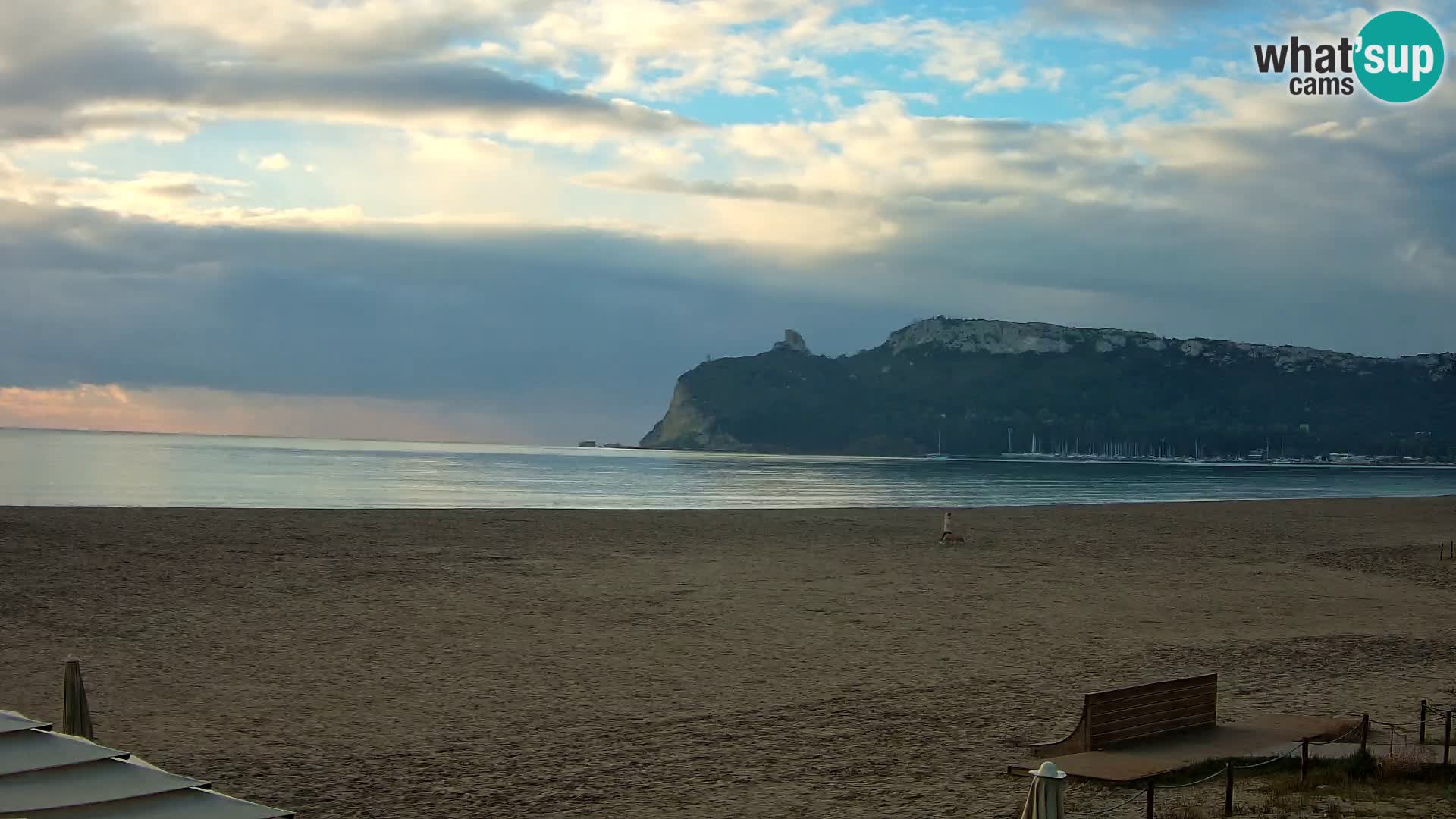 Webcam plage de Poetto | Cagliari | Sardaigne