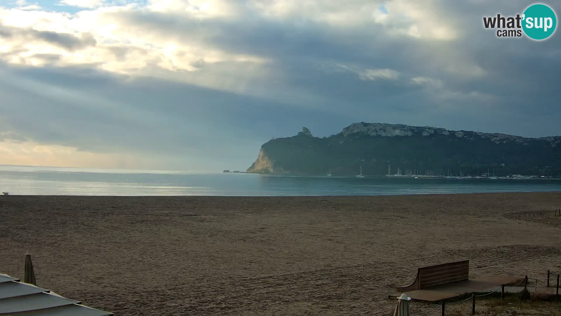 Webcam plage de Poetto | Cagliari | Sardaigne