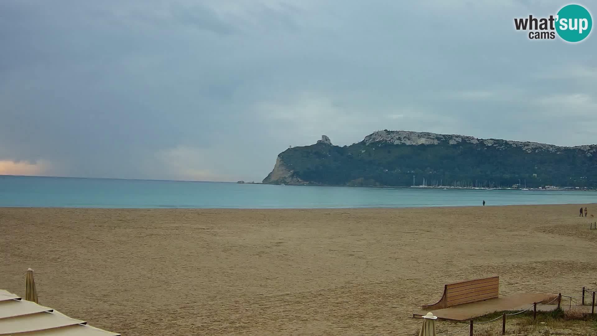 Poetto beach webcam | Cagliari | Sardinia