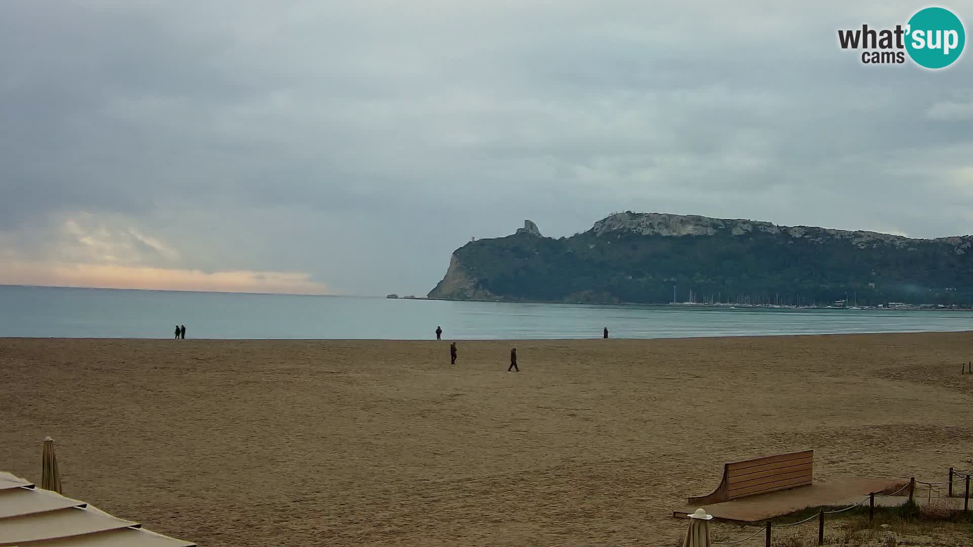 Poetto Strand Webcam | Cagliari | Sardinien