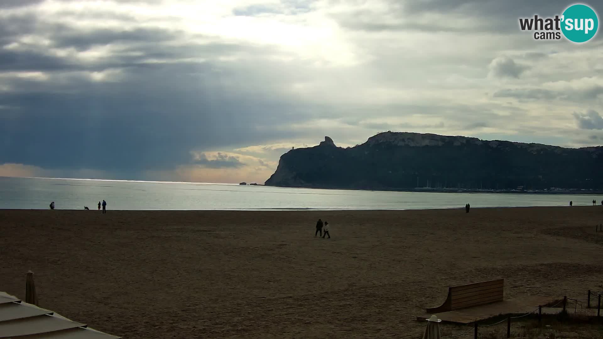 Poetto Strand Webcam | Cagliari | Sardinien