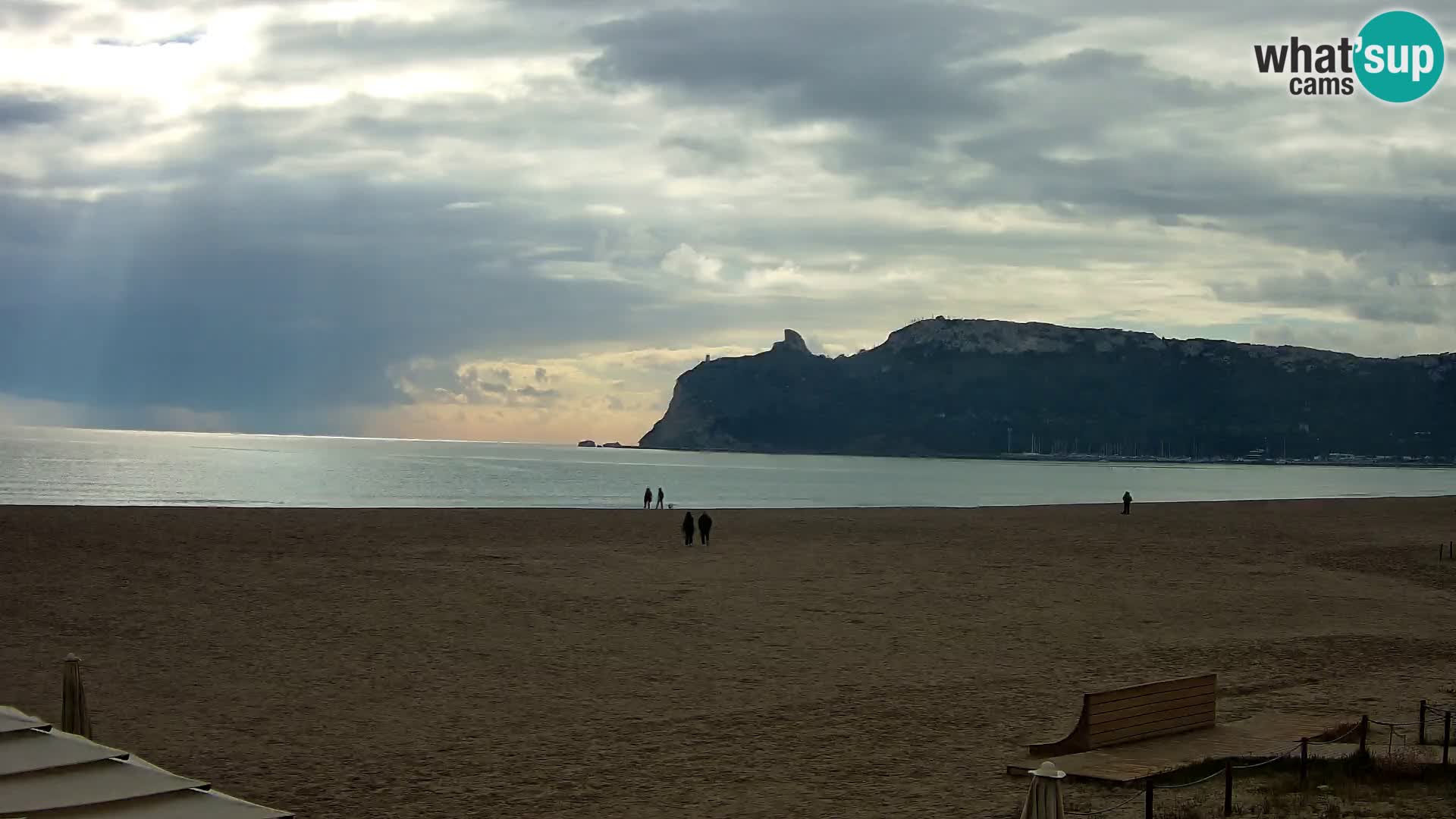 Poetto beach webcam | Cagliari | Sardinia