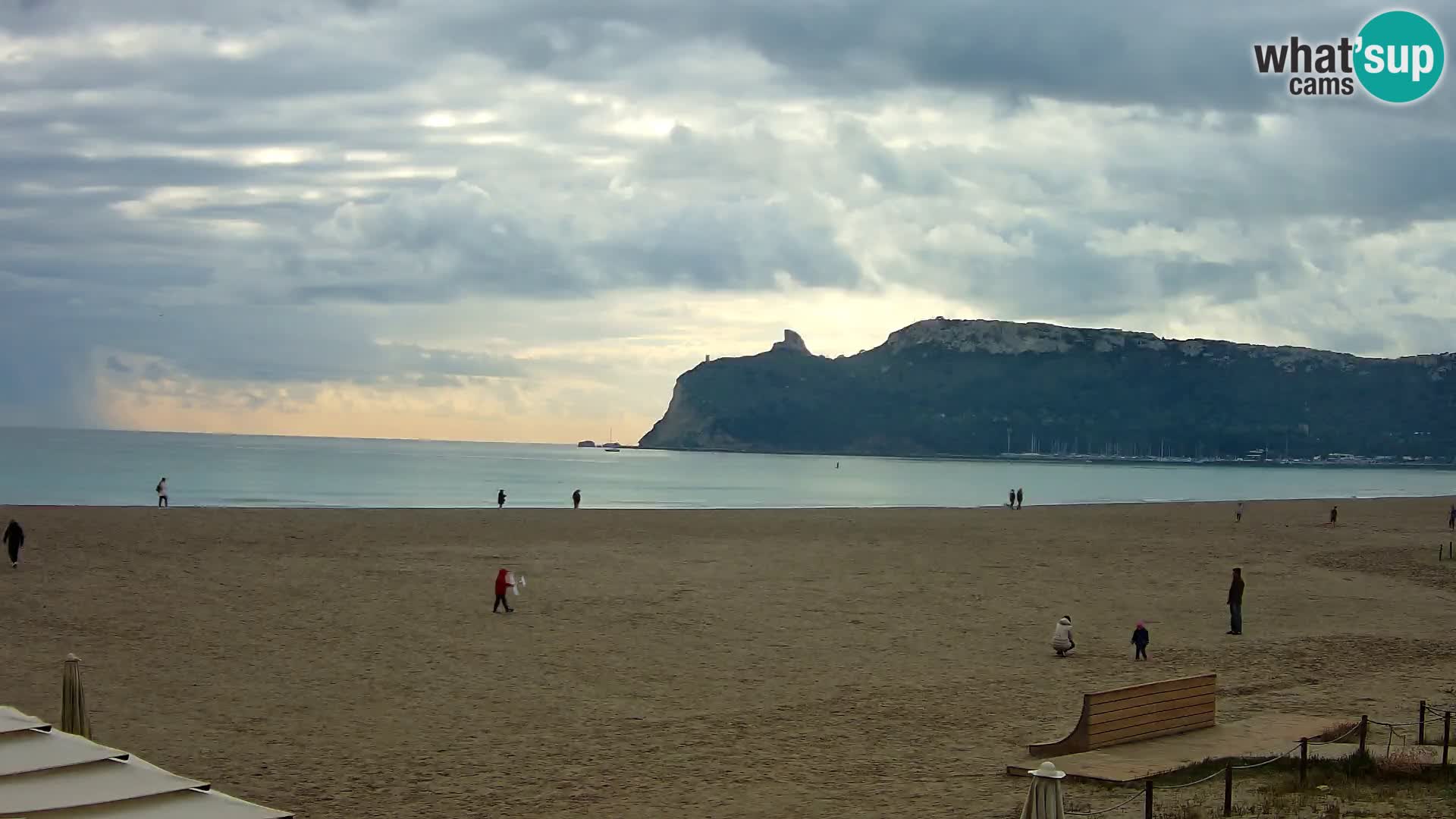 Poetto beach webcam | Cagliari | Sardinia