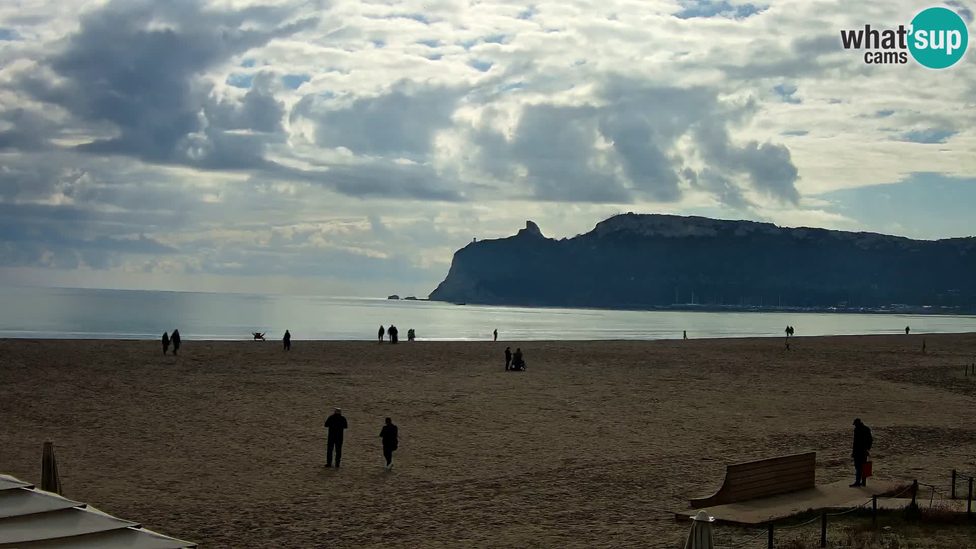 Poetto Strand Webcam | Cagliari | Sardinien