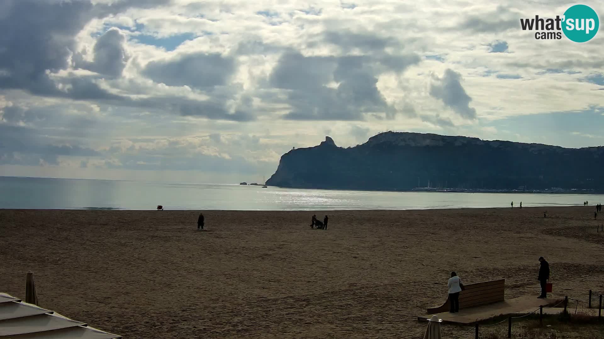 Poetto Strand Webcam | Cagliari | Sardinien