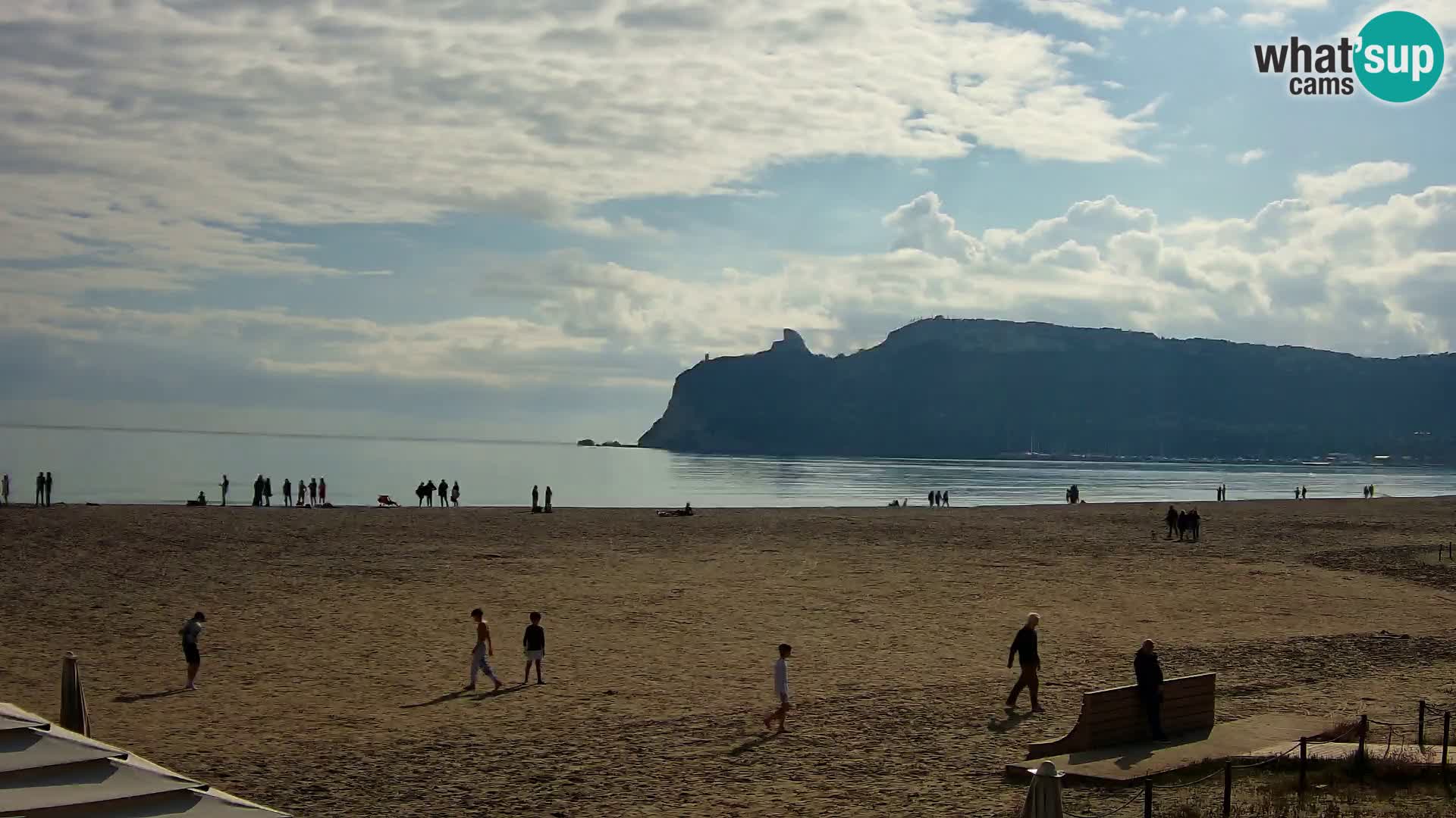 Poetto beach webcam | Cagliari | Sardinia