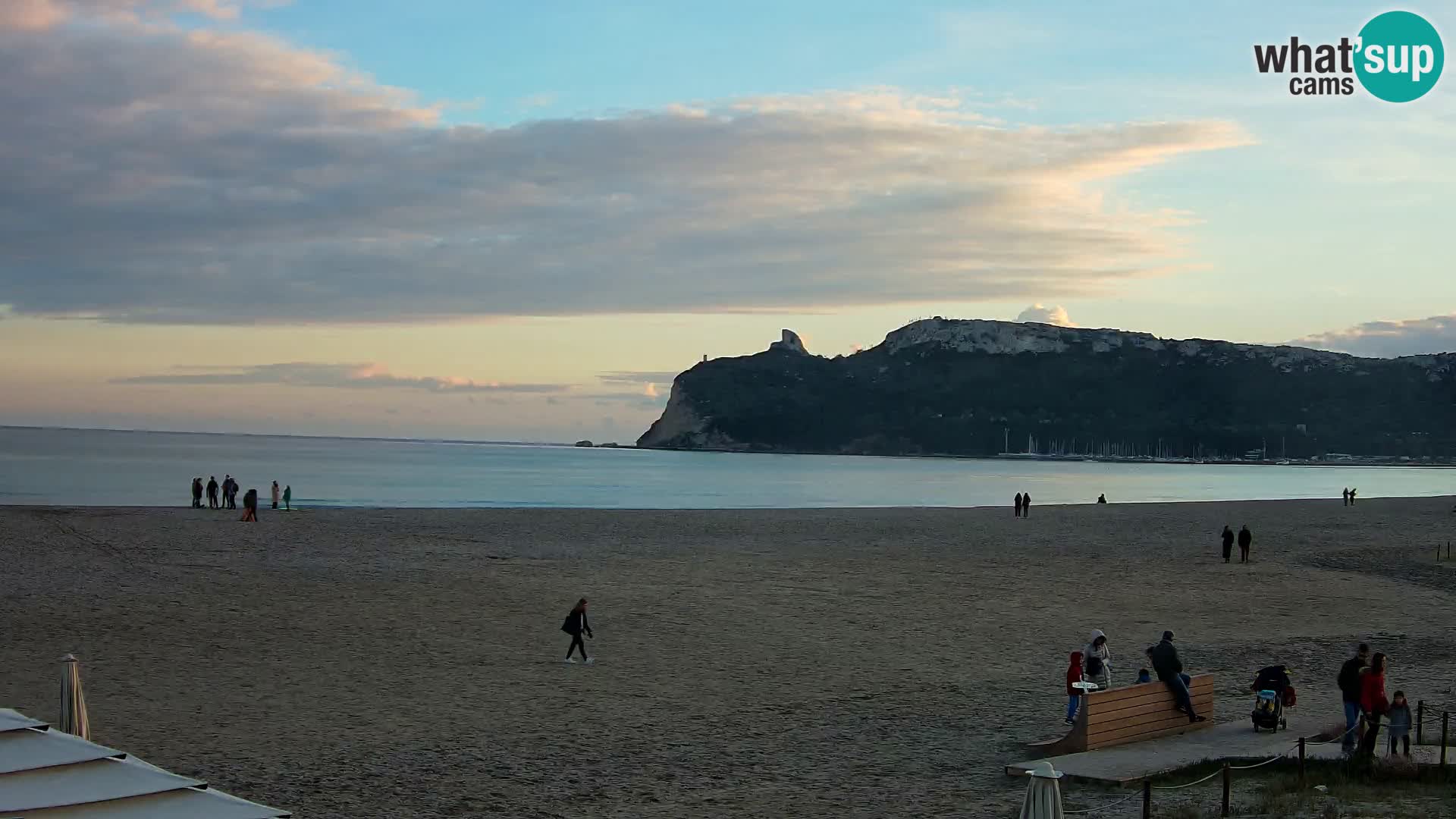 Webcam spiaggia del Poetto | Cagliari | Sardegna